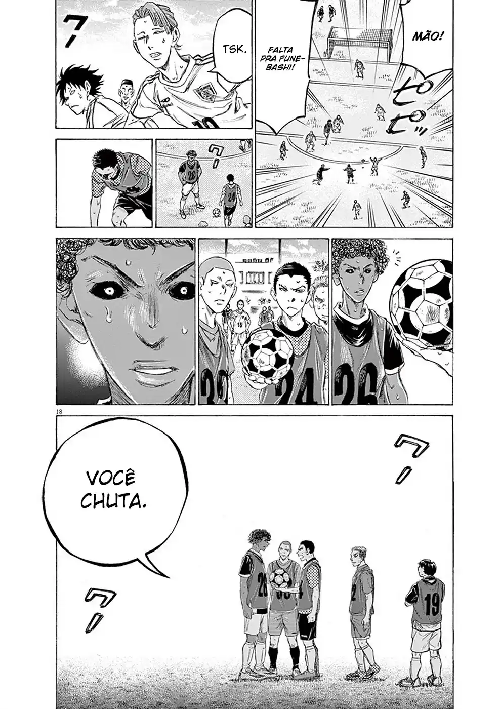 Read Ao Ashi Português Manga Online