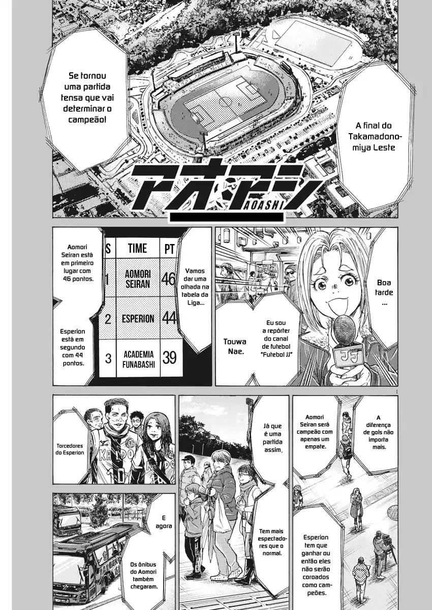 Read Ao Ashi Português Manga Online
