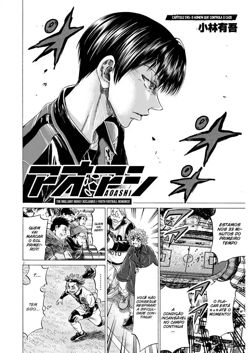 Read Ao Ashi Português Manga Online