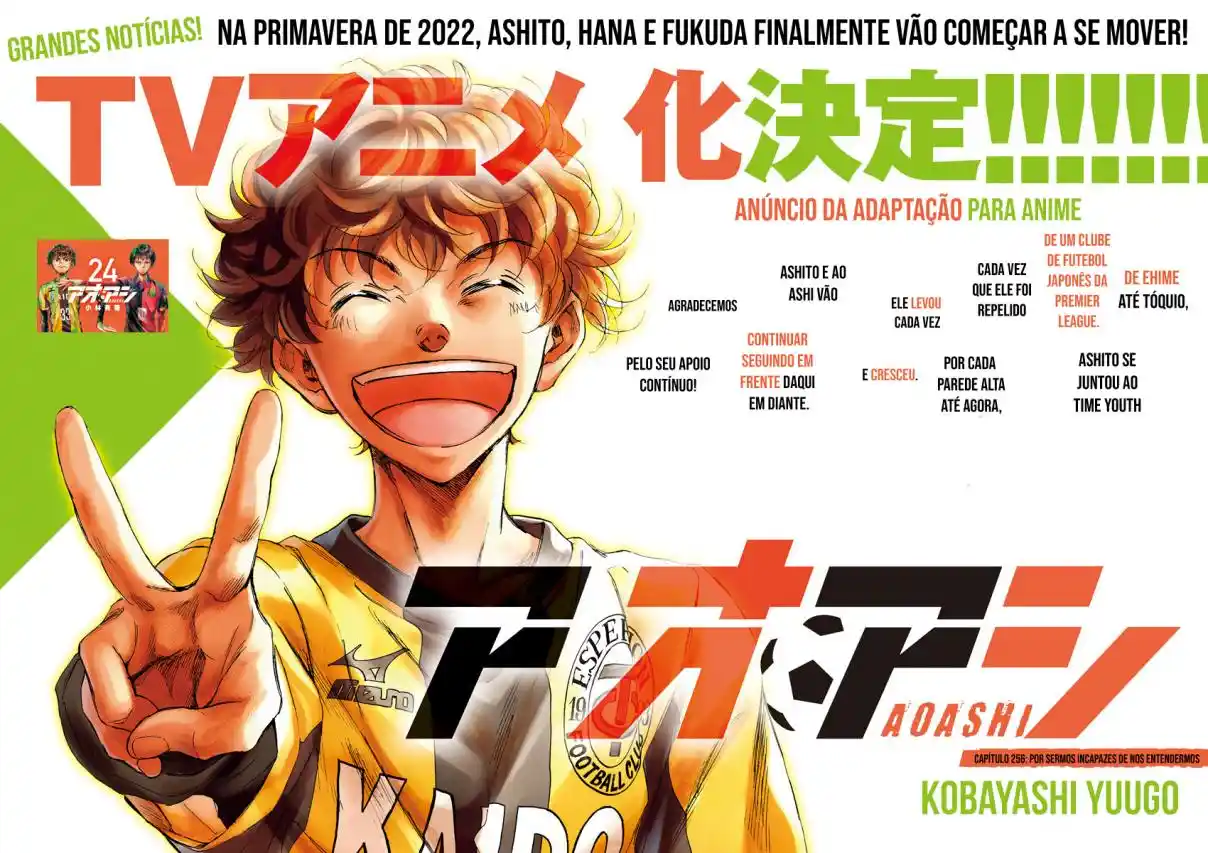 Read Ao Ashi Português Manga Online