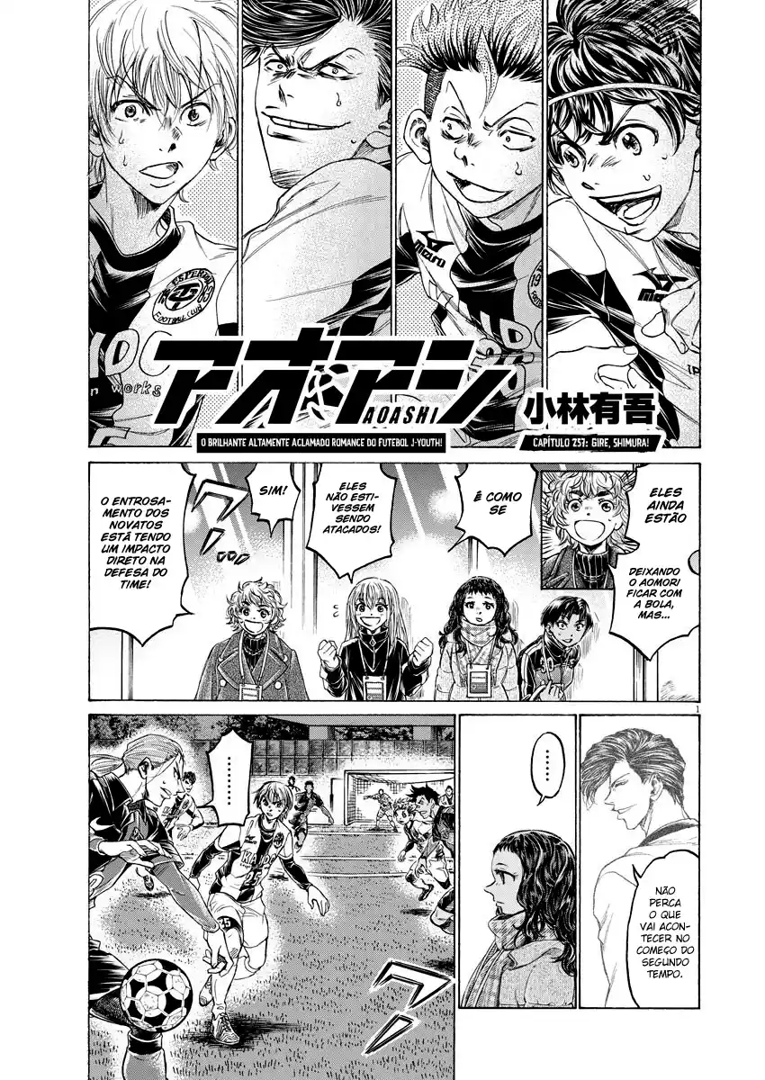 Read Ao Ashi Português Manga Online