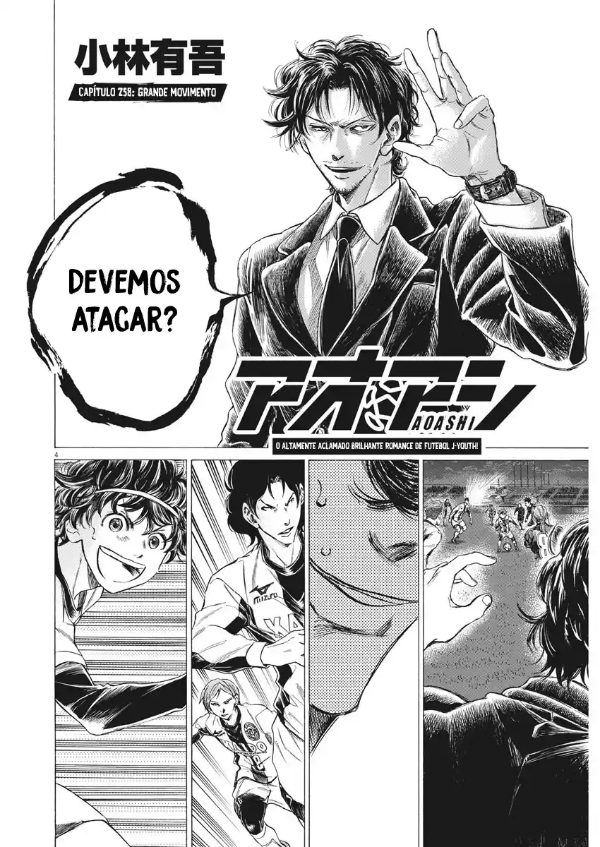 Read Ao Ashi Português Manga Online