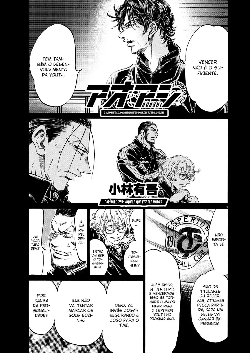 Read Ao Ashi Português Manga Online