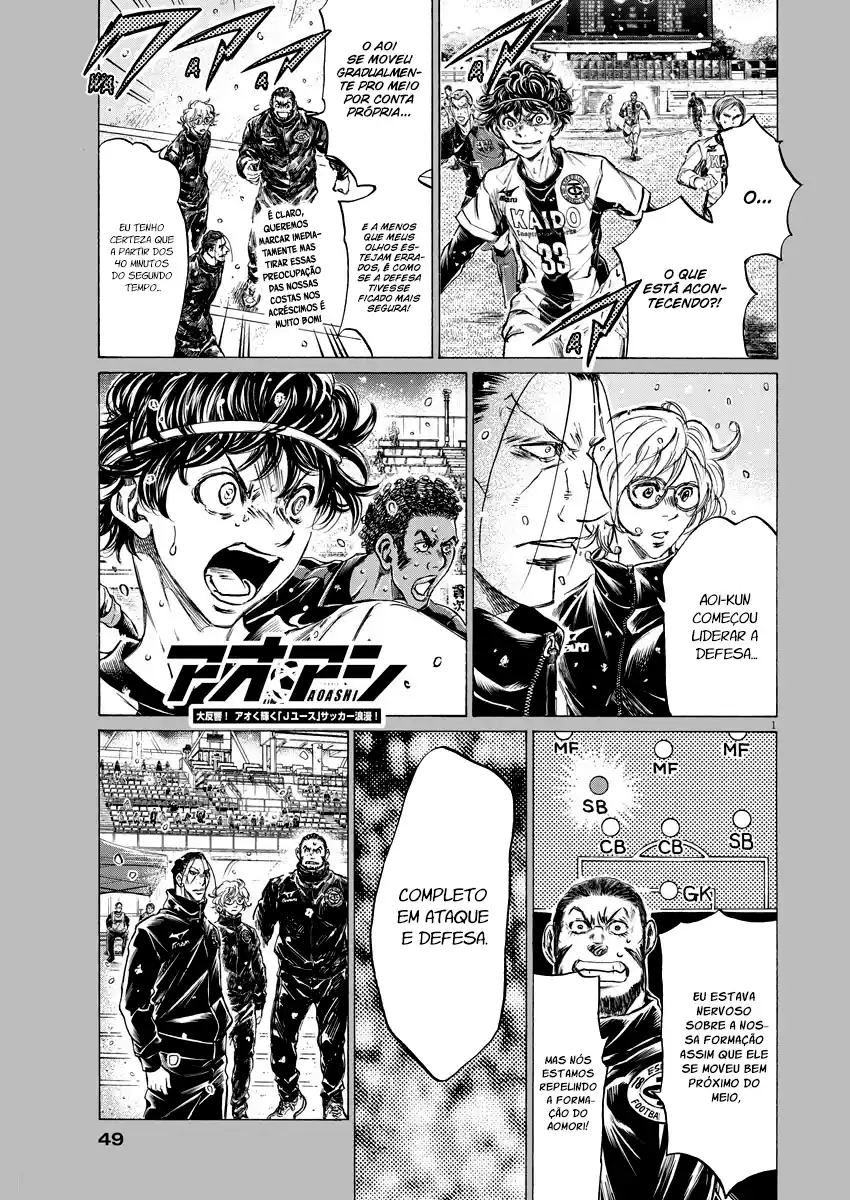 Read Ao Ashi Português Manga Online