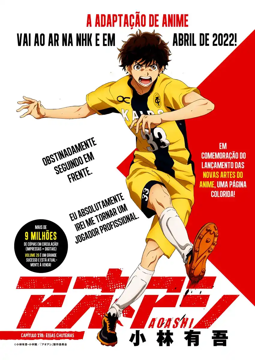 Read Ao Ashi Português Manga Online