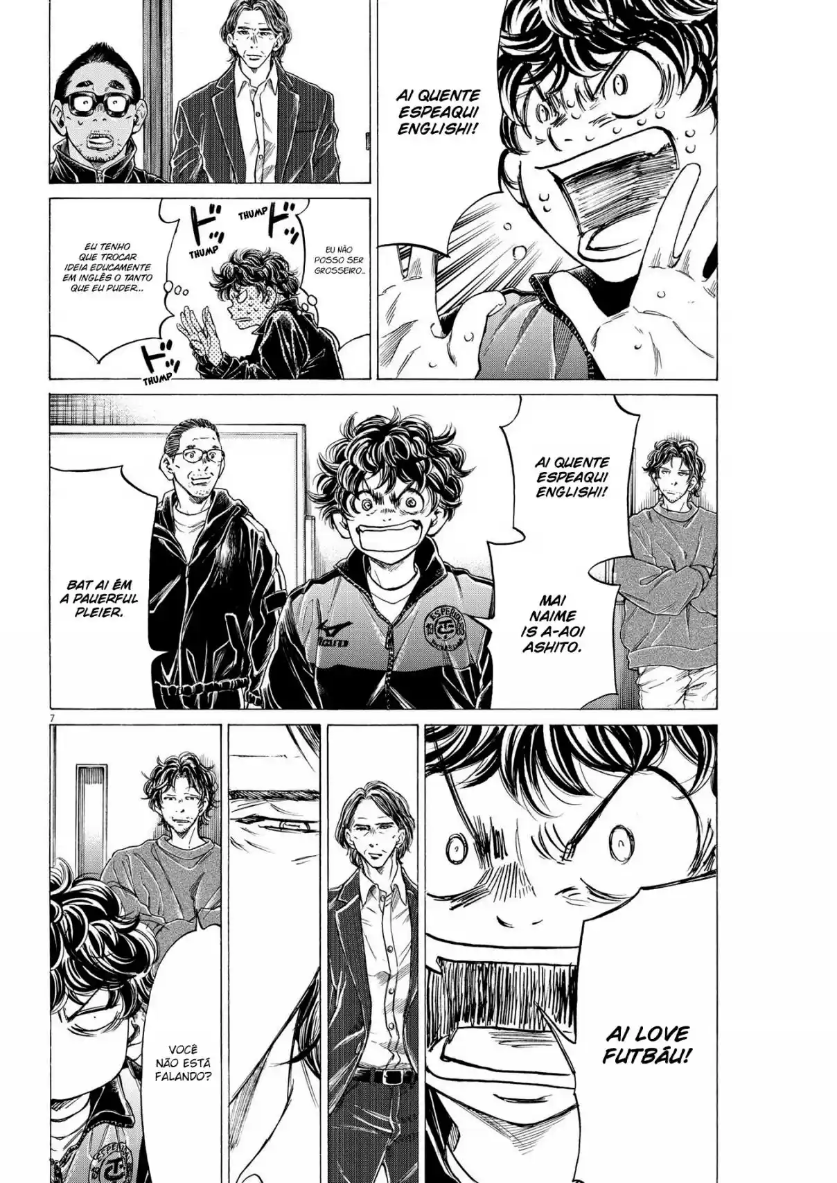 Read Ao Ashi Português Manga Online