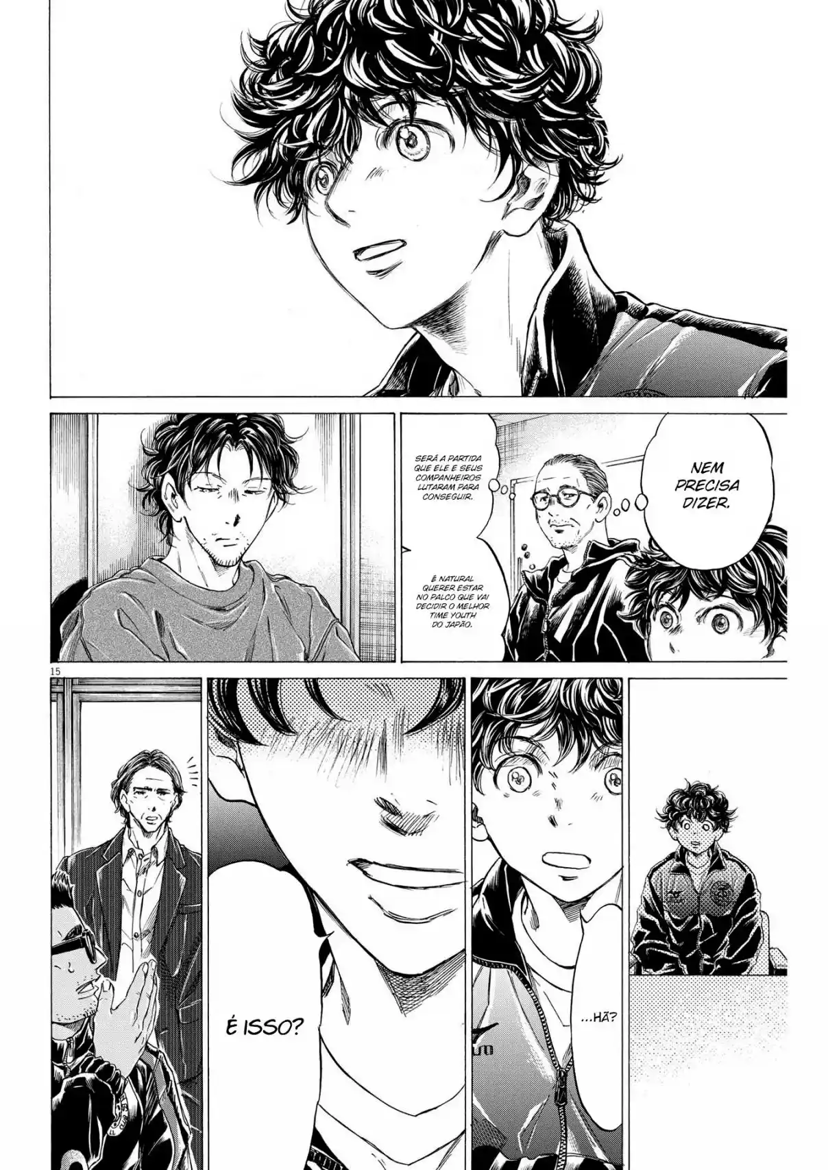 Read Ao Ashi Português Manga Online