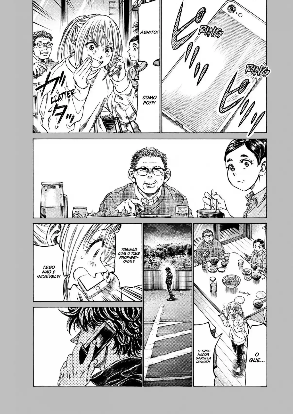 Read Ao Ashi Português Manga Online