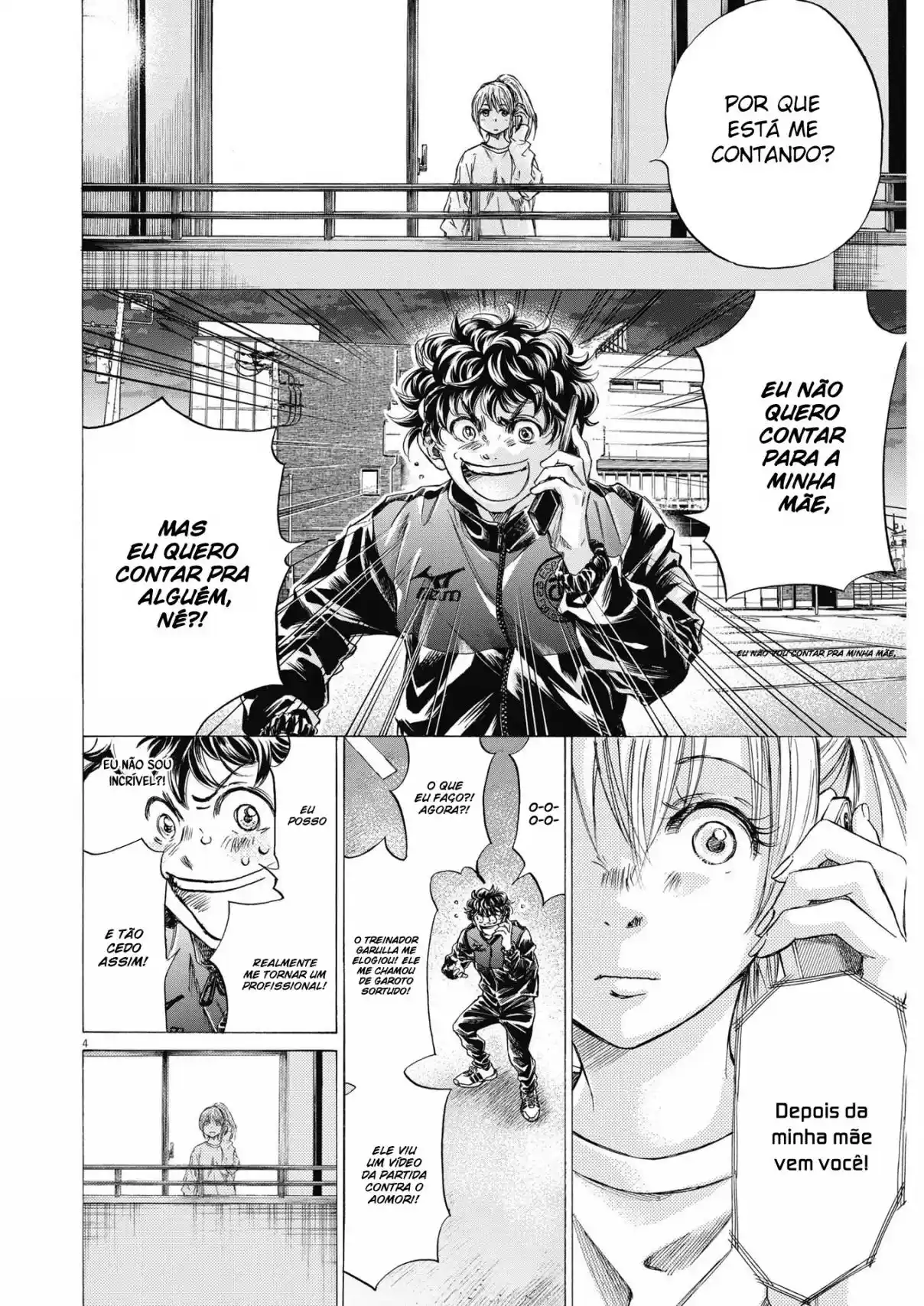 Read Ao Ashi Português Manga Online