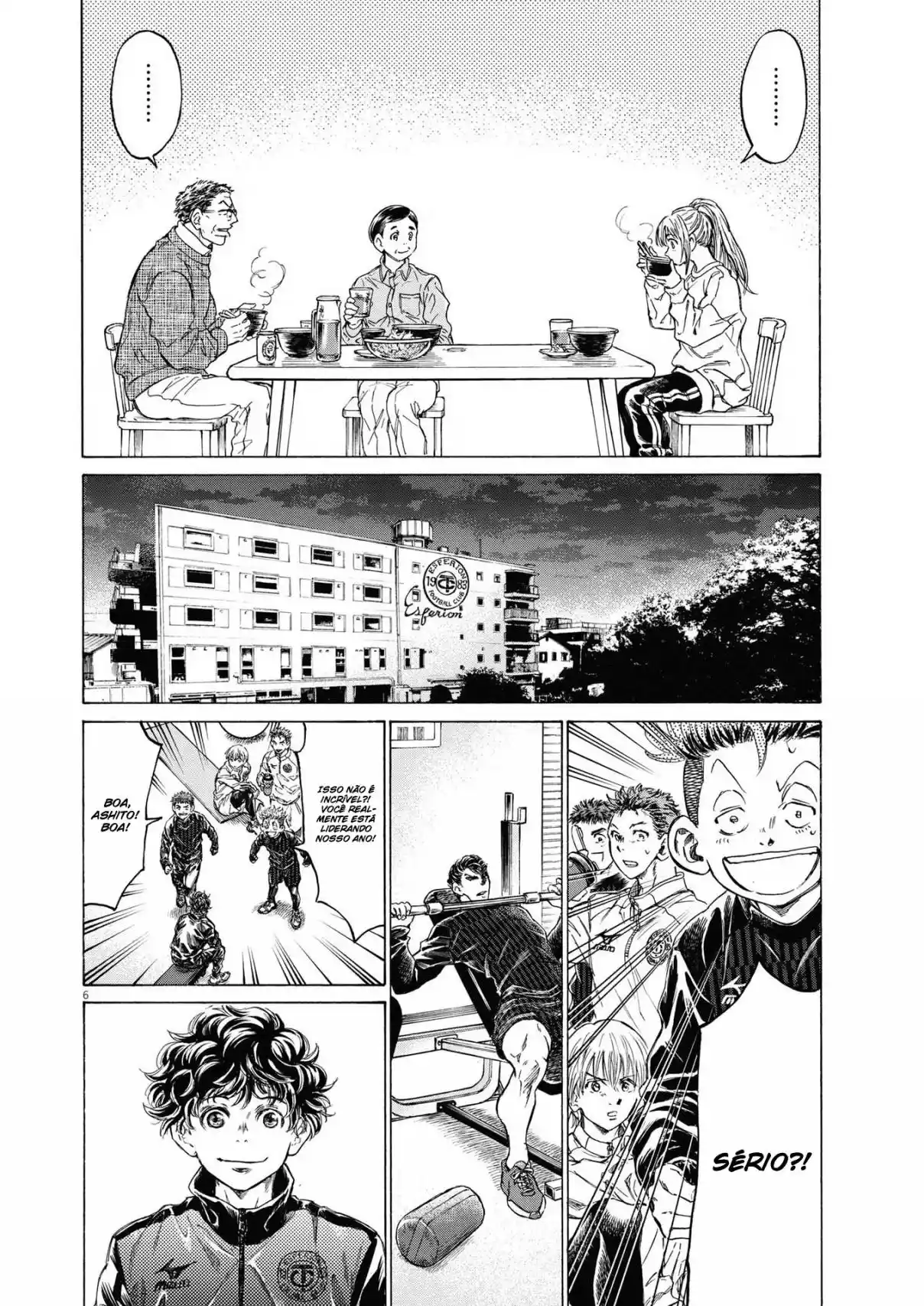 Read Ao Ashi Português Manga Online