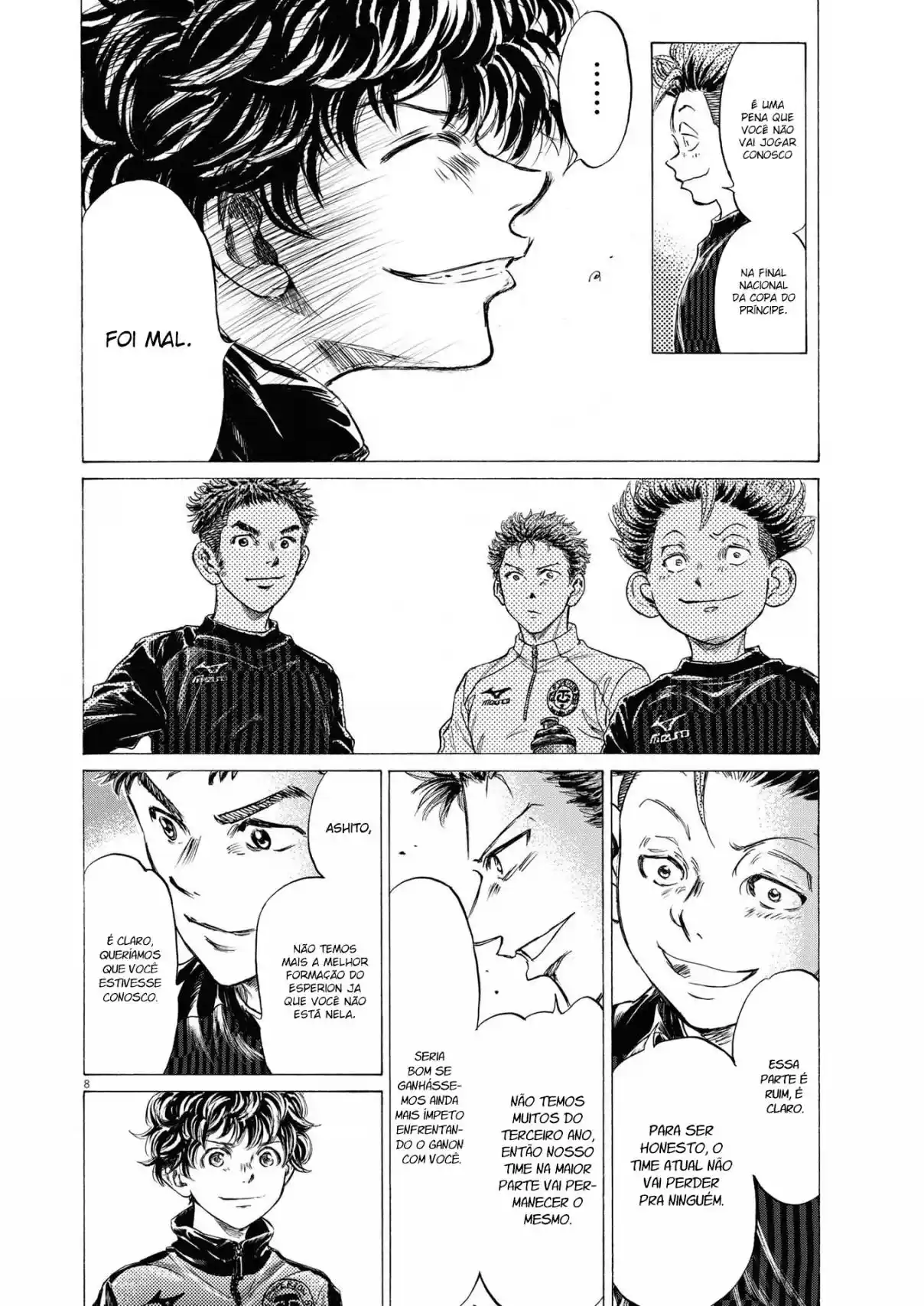 Read Ao Ashi Português Manga Online