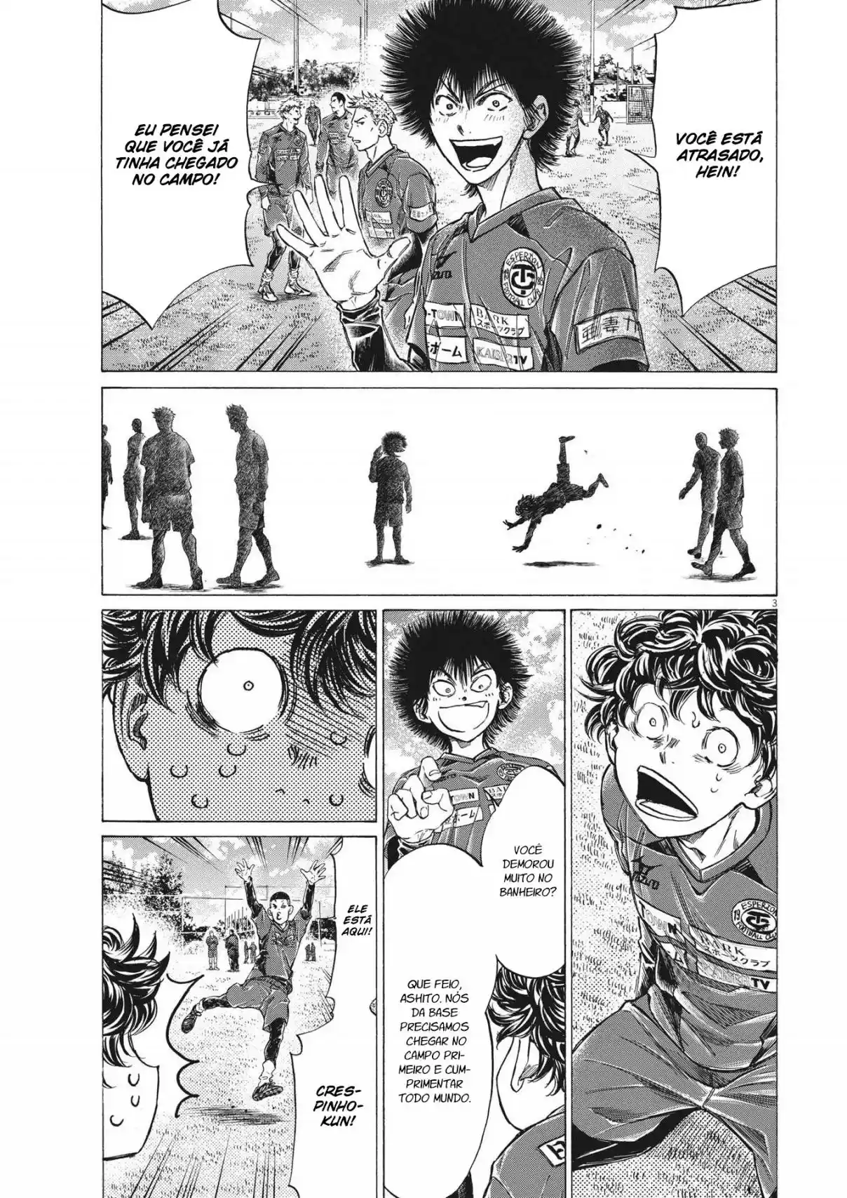 Read Ao Ashi Português Manga Online