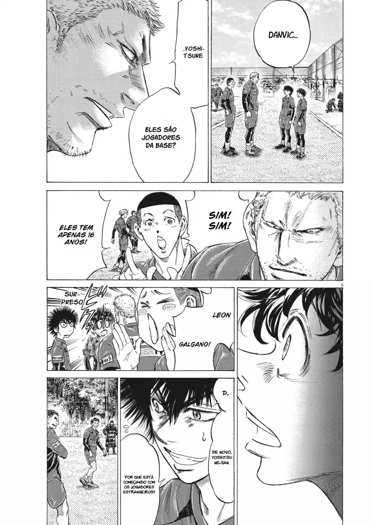 Read Ao Ashi Português Manga Online