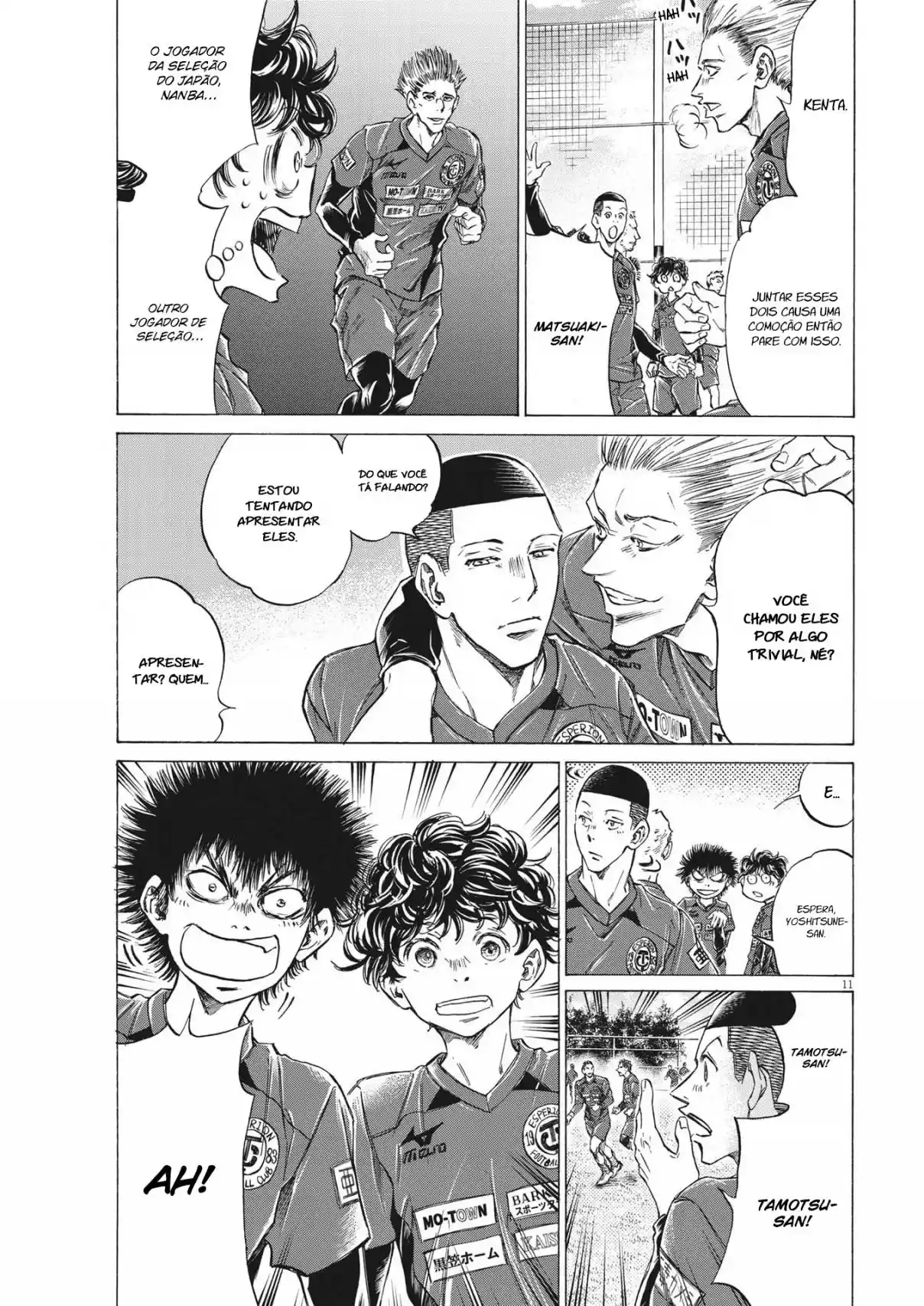 Read Ao Ashi Português Manga Online