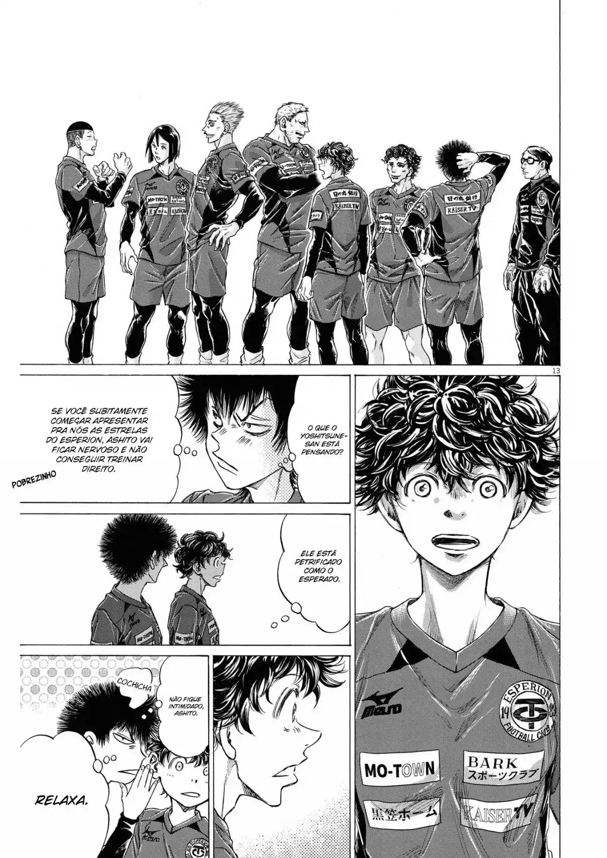 Read Ao Ashi Português Manga Online