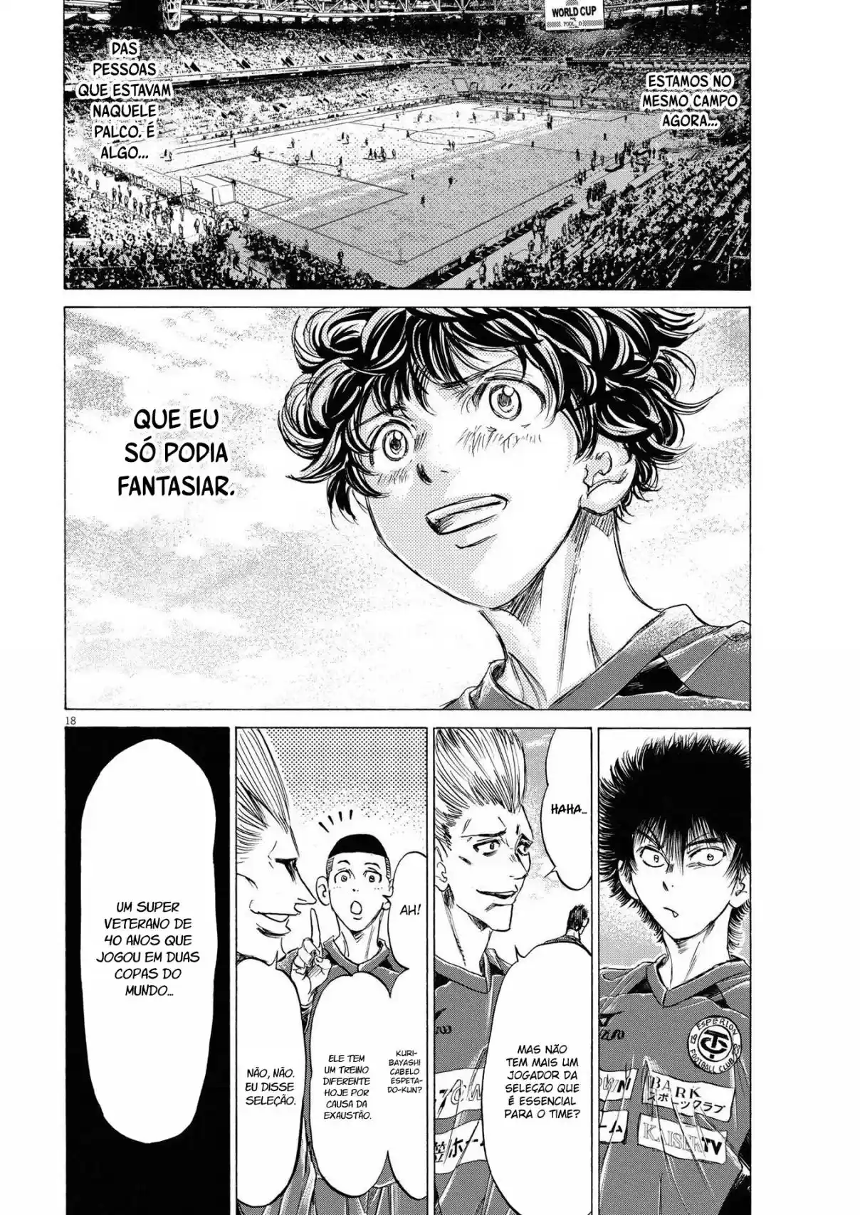 Read Ao Ashi Português Manga Online