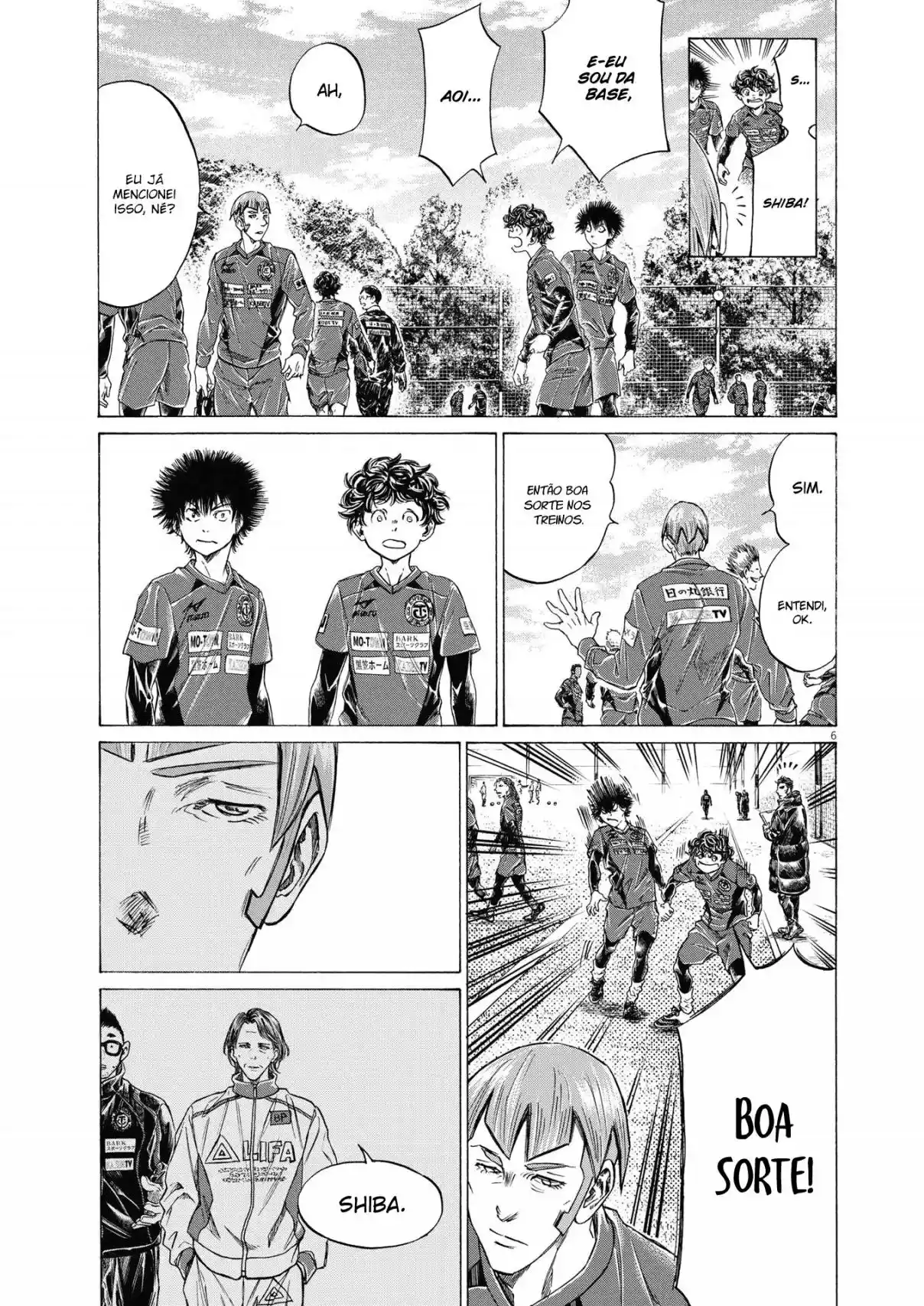 Read Ao Ashi Português Manga Online