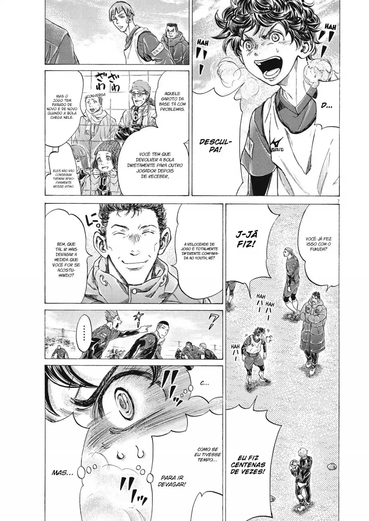 Read Ao Ashi Português Manga Online