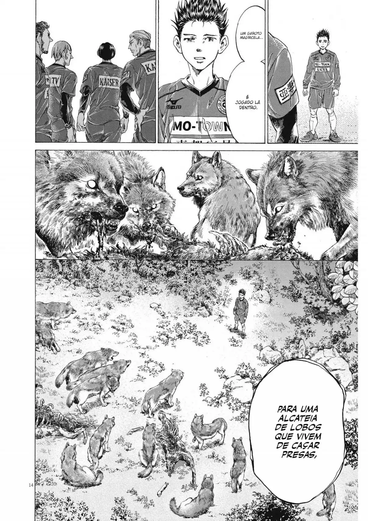 Read Ao Ashi Português Manga Online