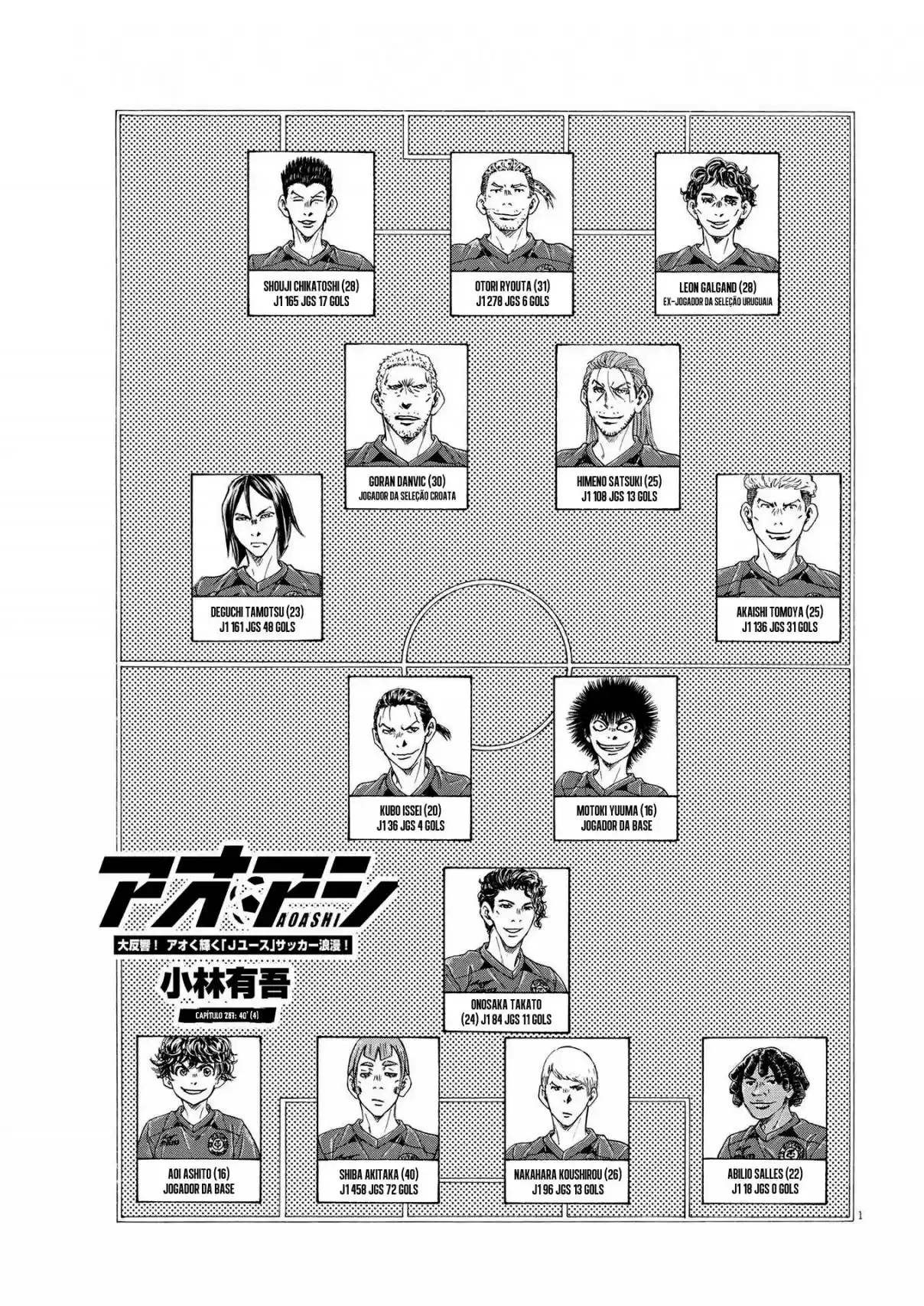 Read Ao Ashi Português Manga Online