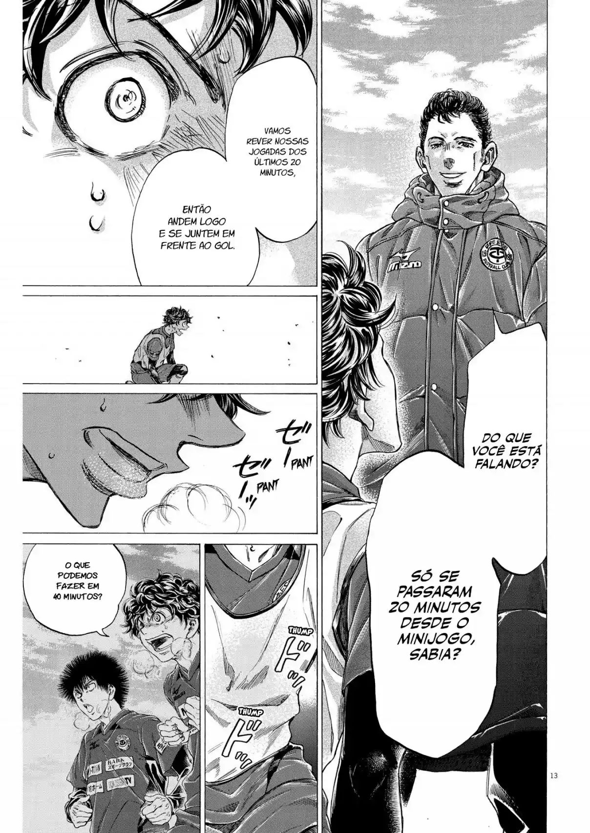 Read Ao Ashi Português Manga Online