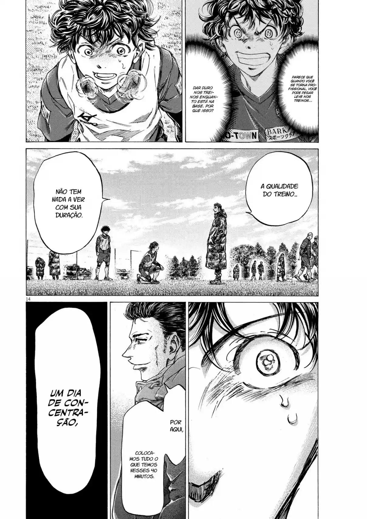 Read Ao Ashi Português Manga Online