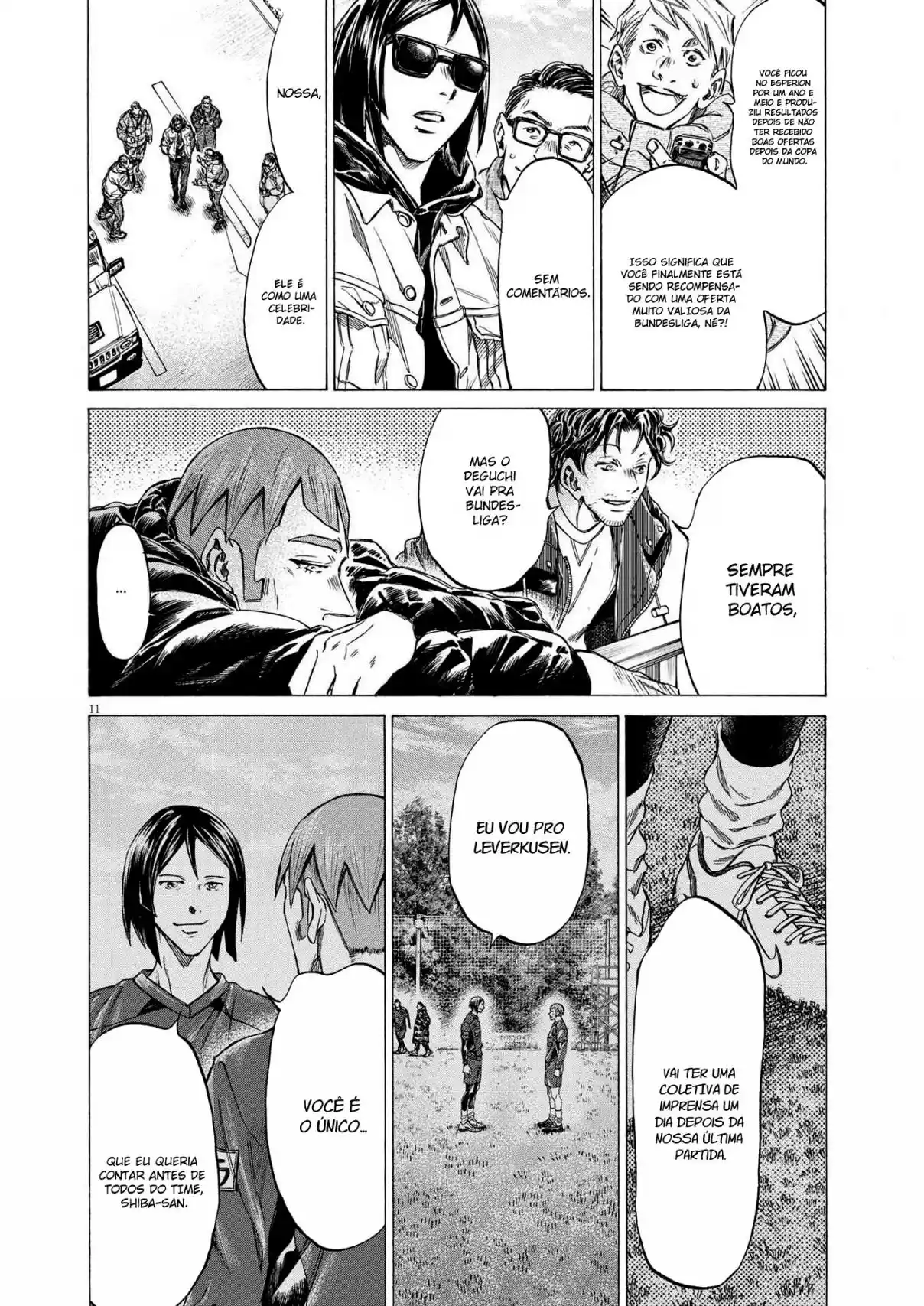 Read Ao Ashi Português Manga Online