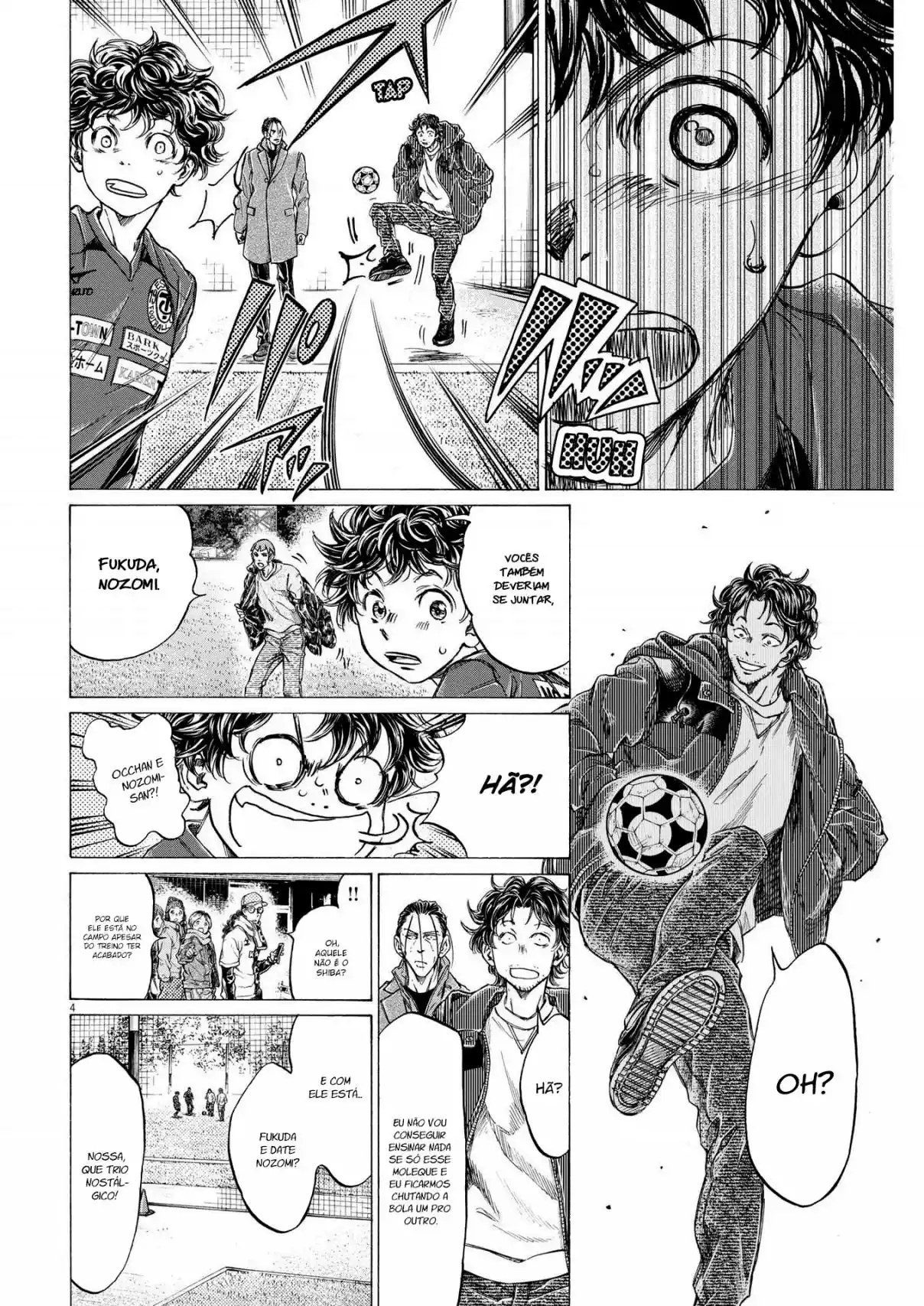 Read Ao Ashi Português Manga Online