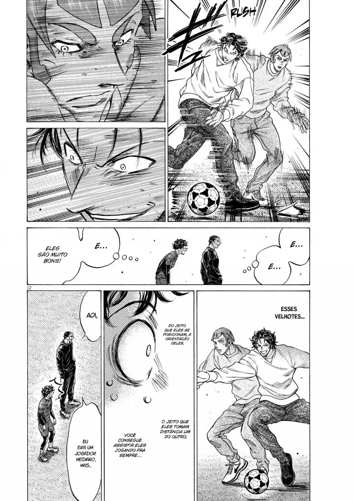 Read Ao Ashi Português Manga Online