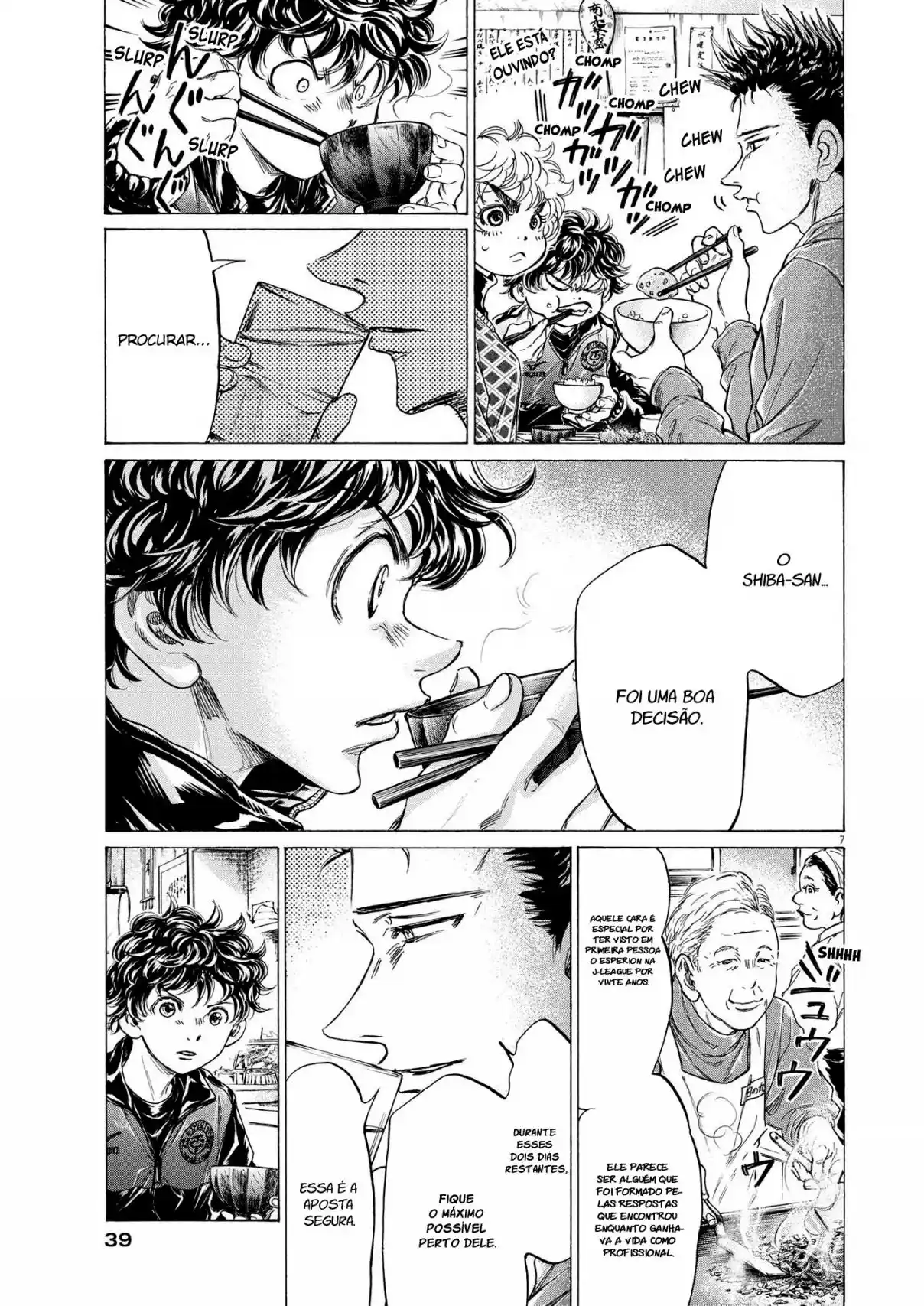 Read Ao Ashi Português Manga Online