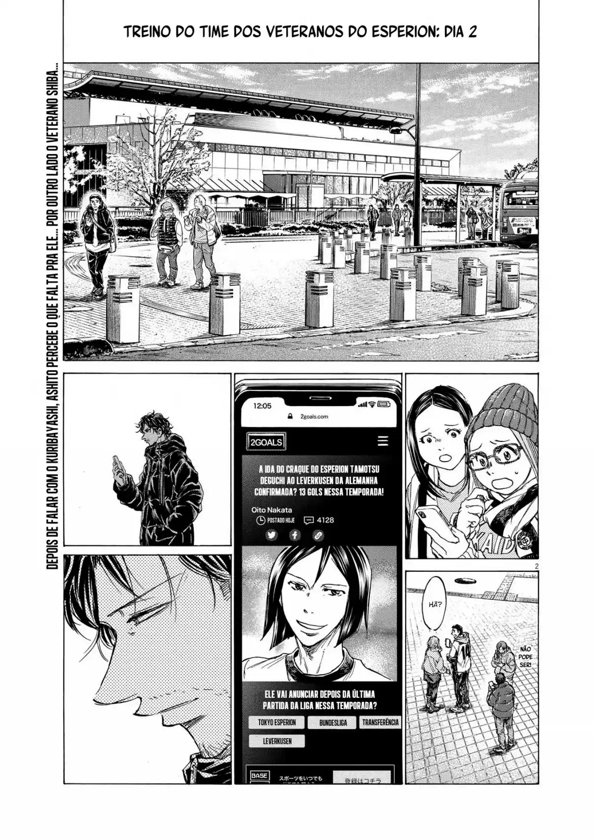 Read Ao Ashi Português Manga Online