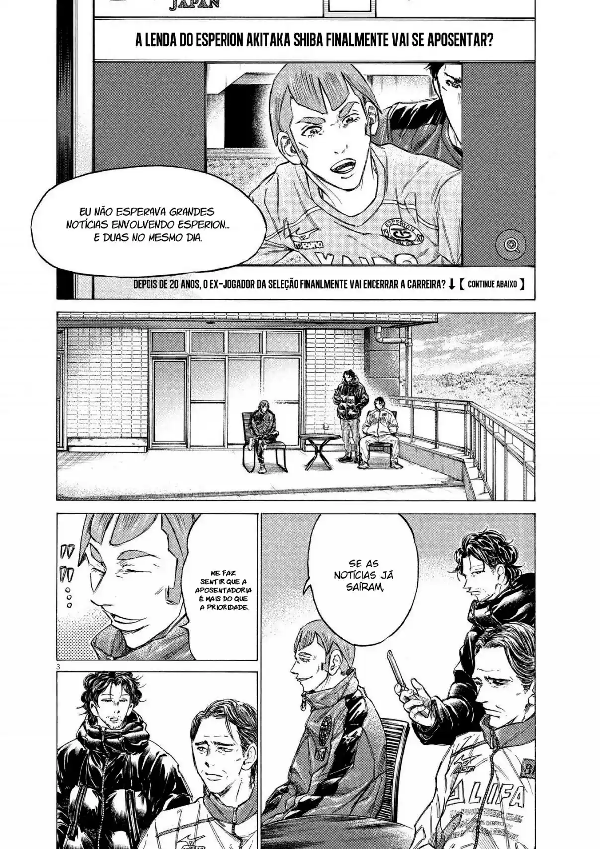 Read Ao Ashi Português Manga Online