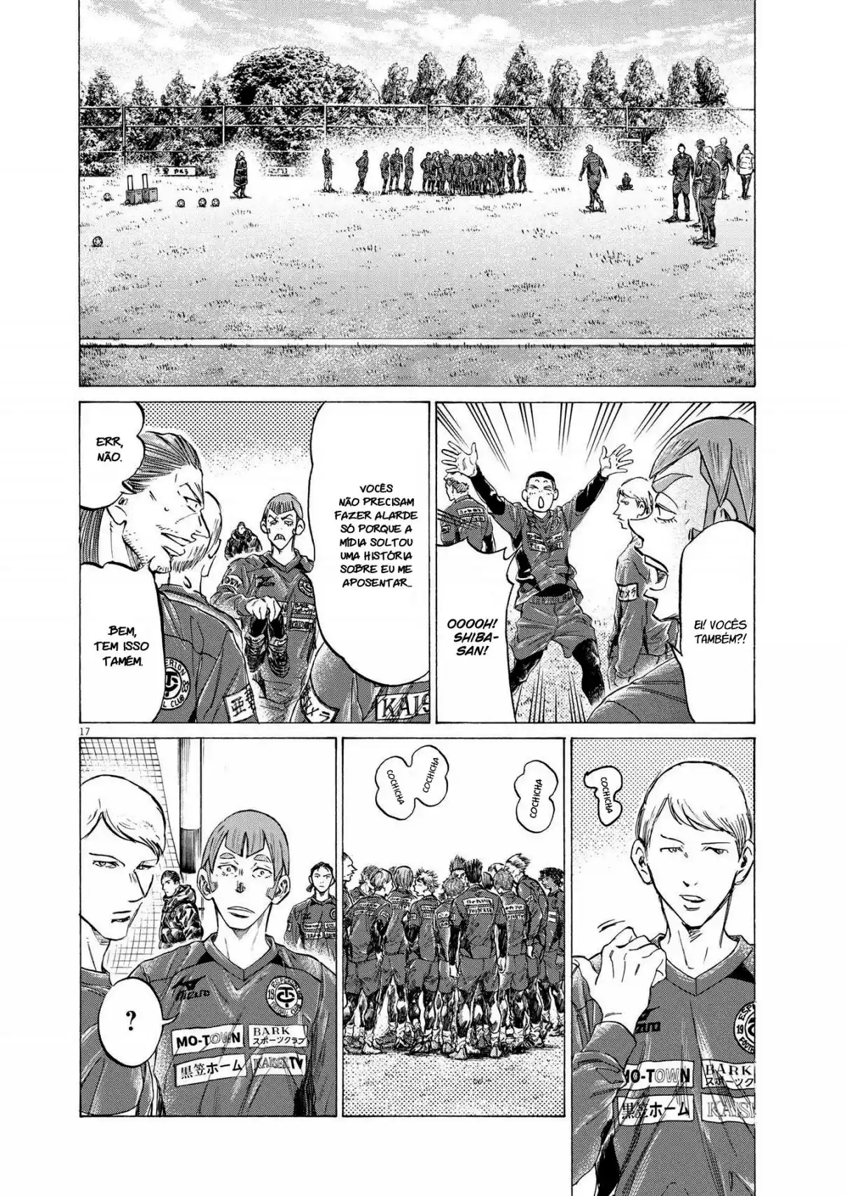 Read Ao Ashi Português Manga Online