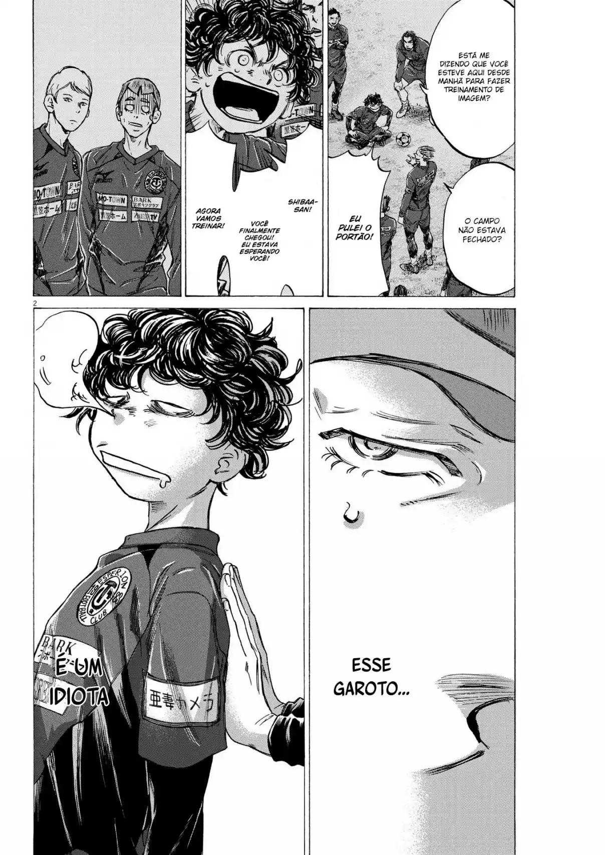 Read Ao Ashi Português Manga Online