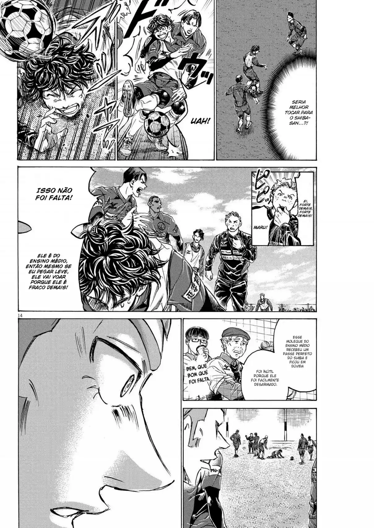 Read Ao Ashi Português Manga Online