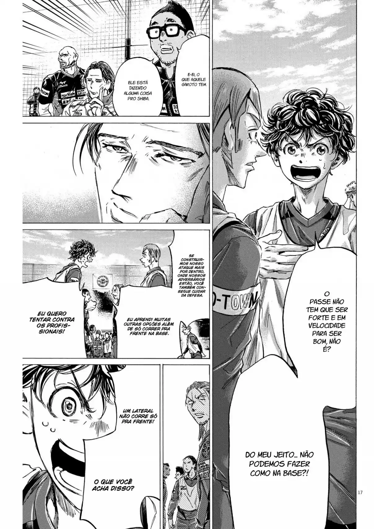 Read Ao Ashi Português Manga Online