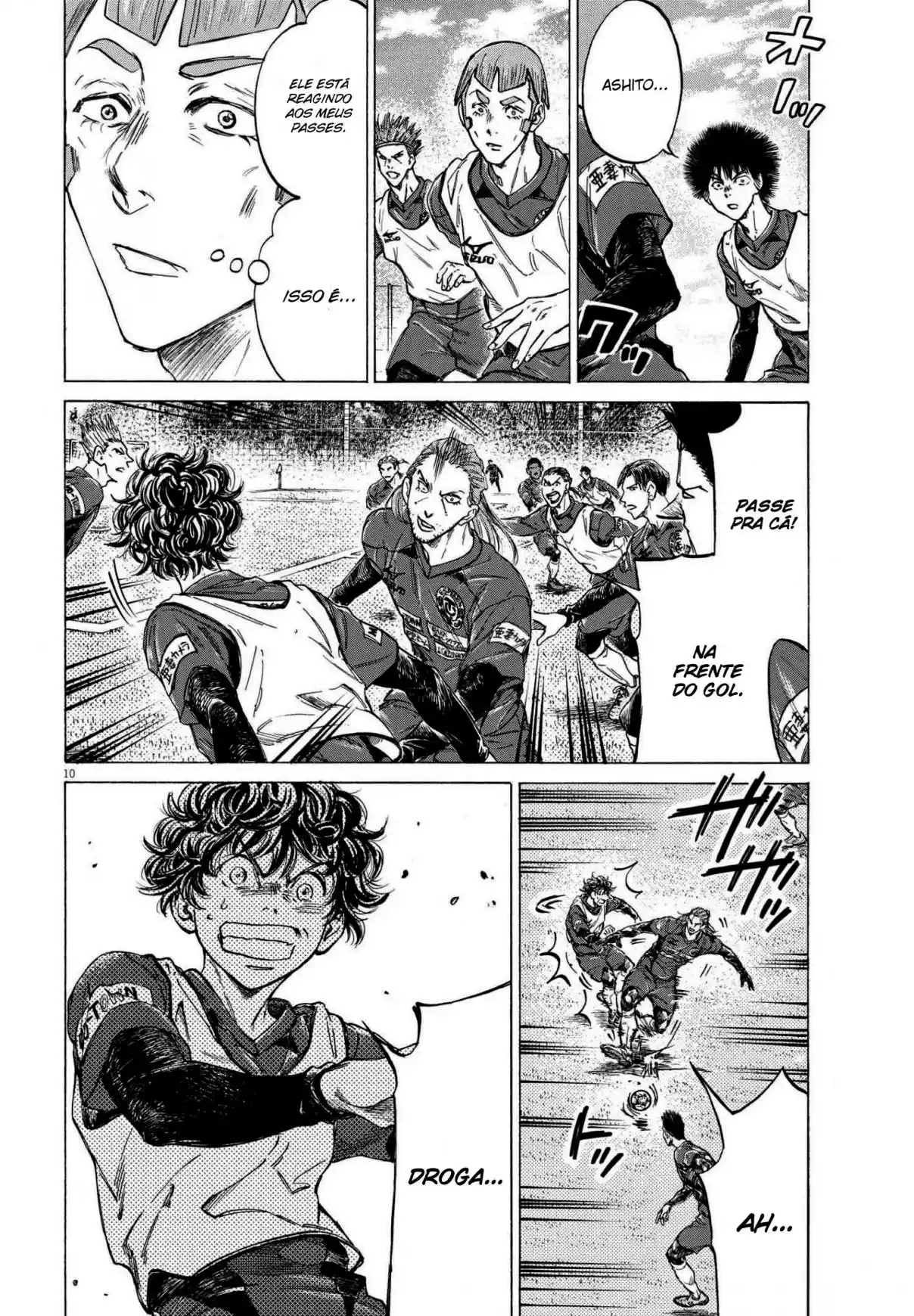 Read Ao Ashi Português Manga Online