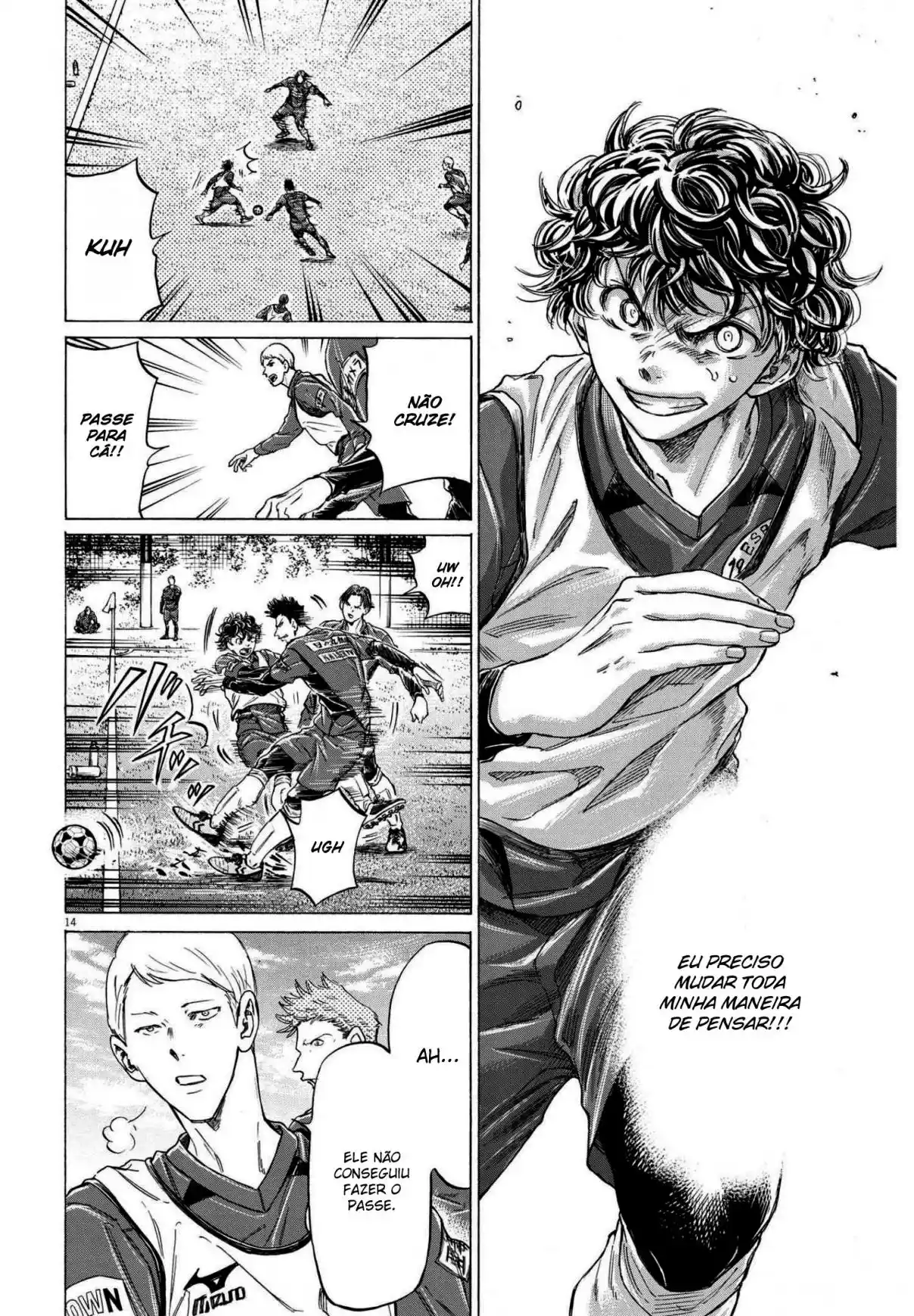 Read Ao Ashi Português Manga Online