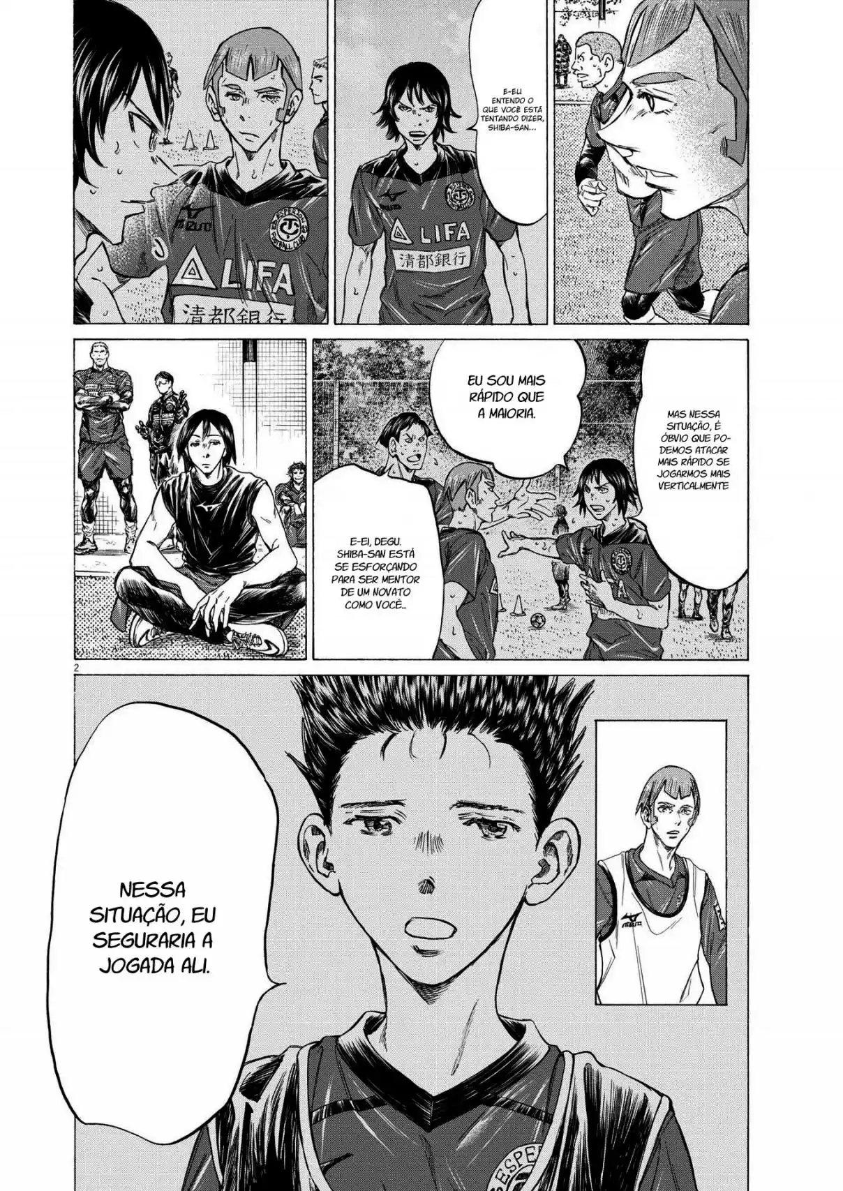 Read Ao Ashi Português Manga Online