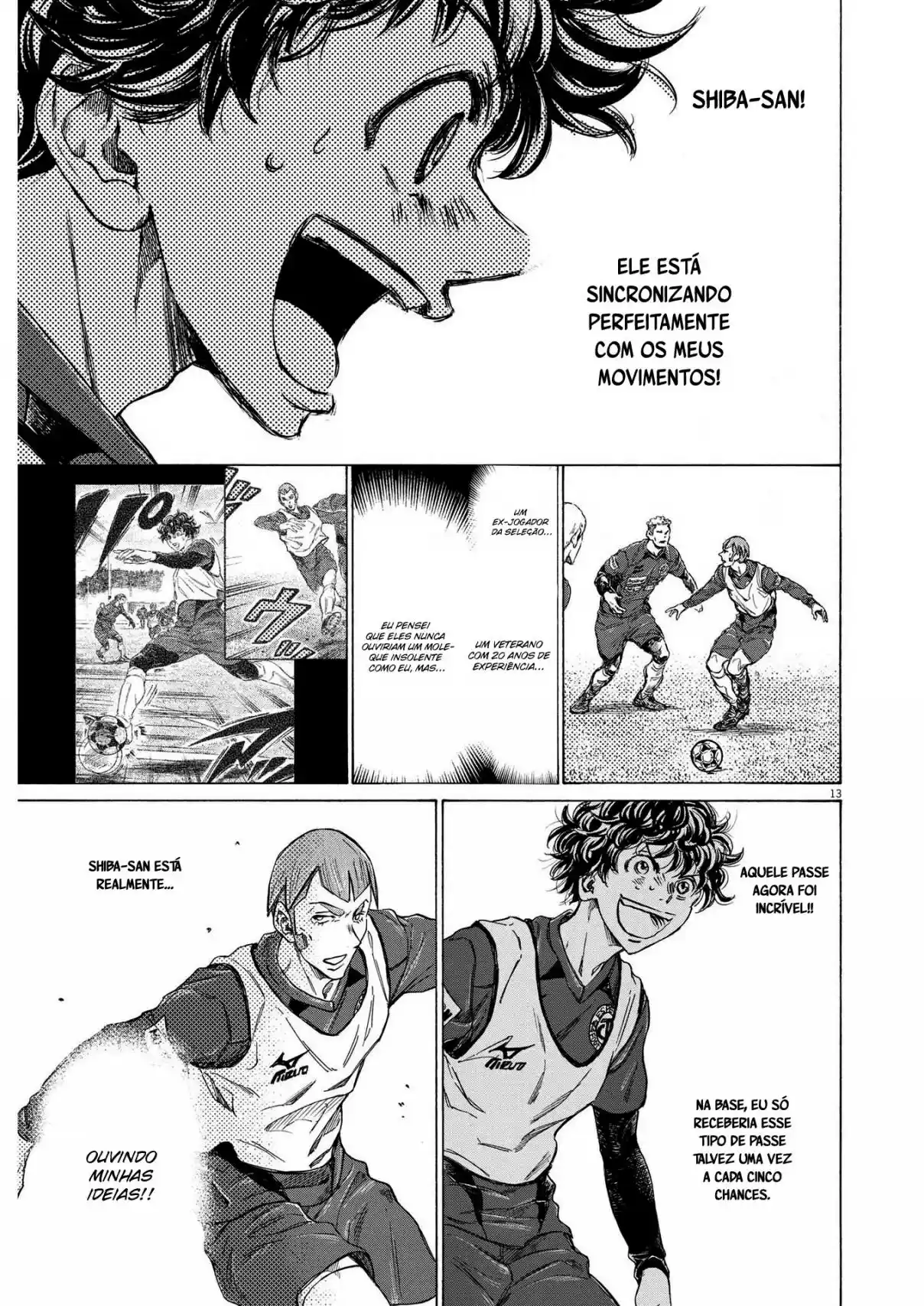 Read Ao Ashi Português Manga Online