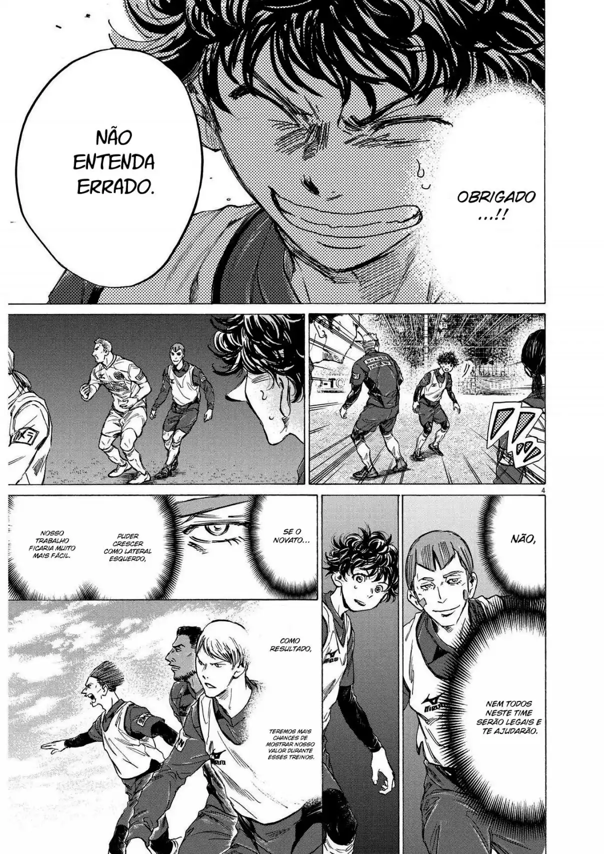 Read Ao Ashi Português Manga Online