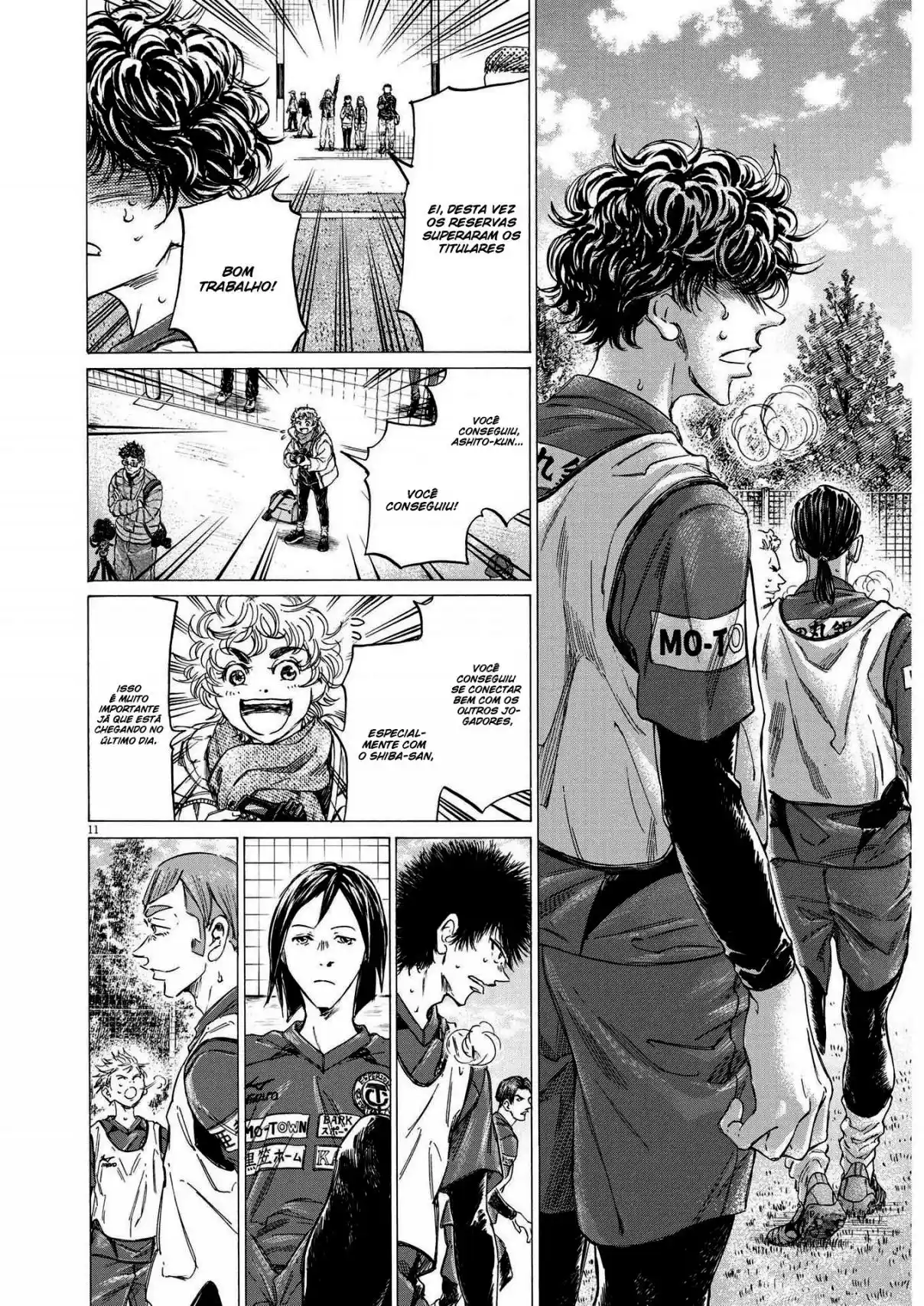 Read Ao Ashi Português Manga Online