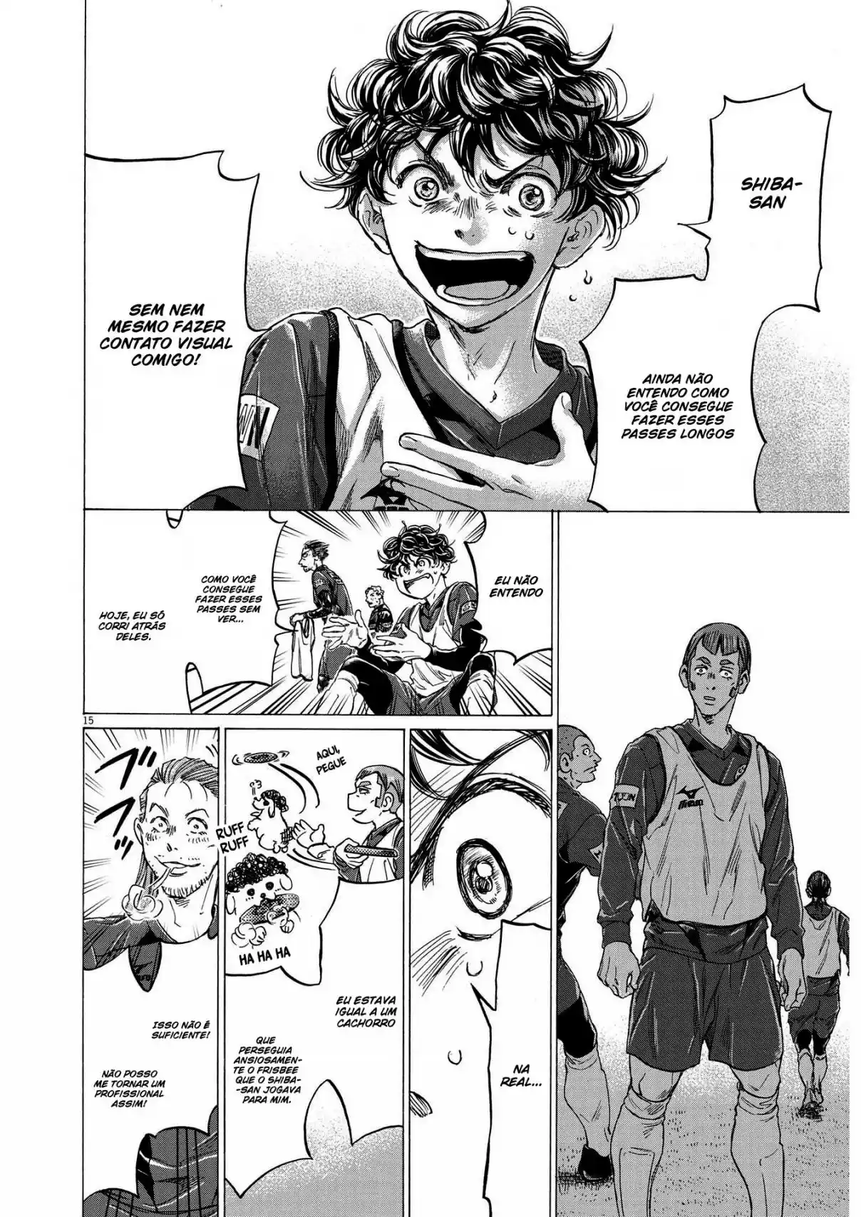 Read Ao Ashi Português Manga Online