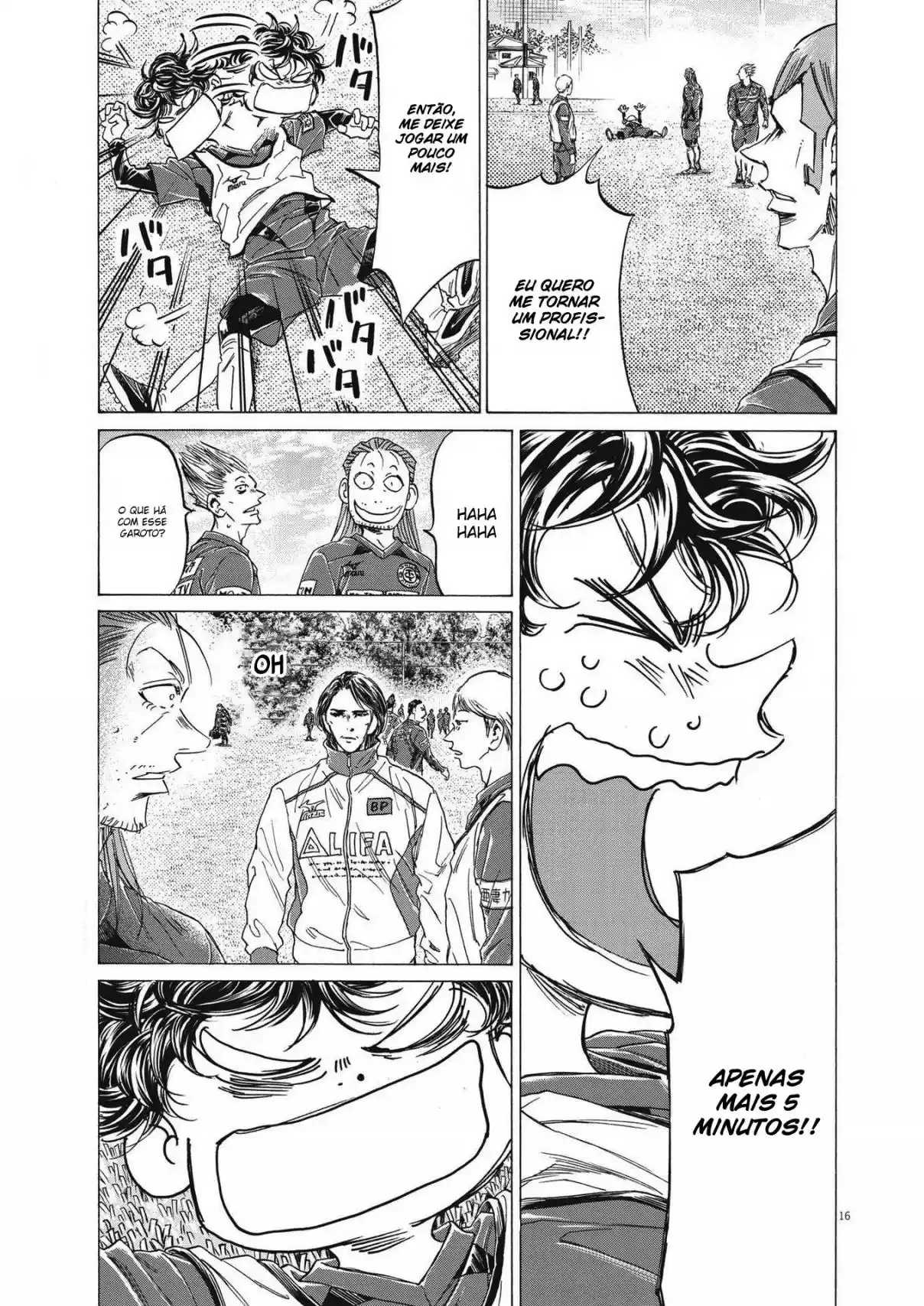 Read Ao Ashi Português Manga Online