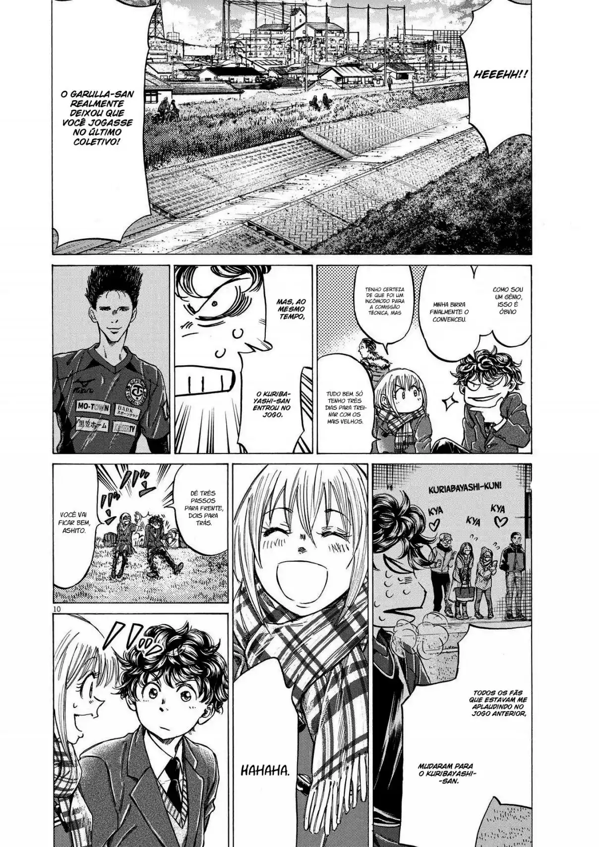 Read Ao Ashi Português Manga Online