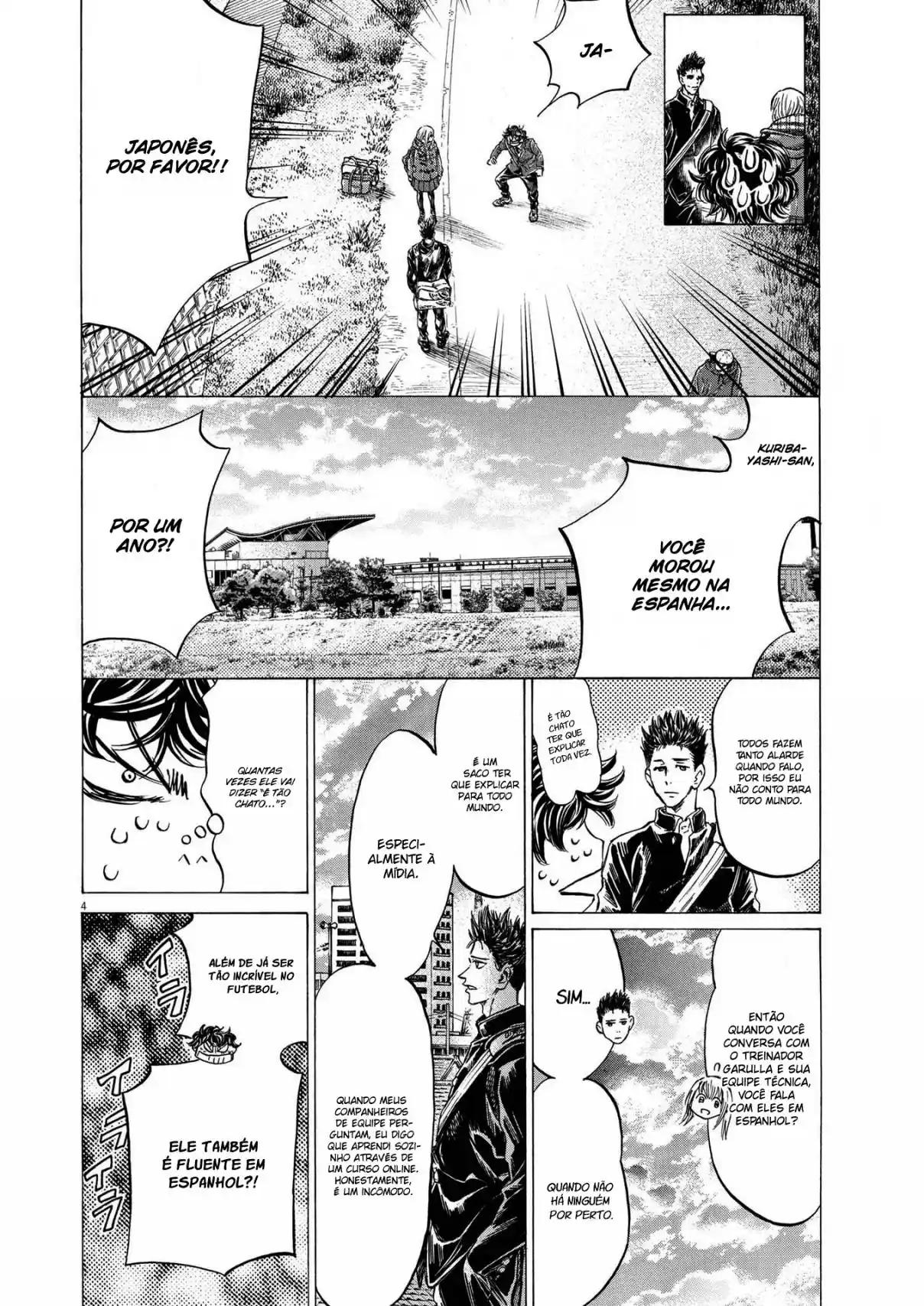 Read Ao Ashi Português Manga Online