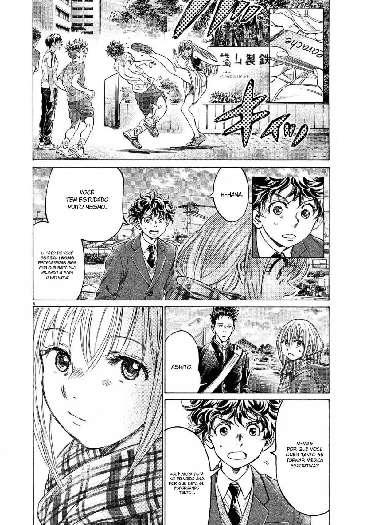 Read Ao Ashi Português Manga Online