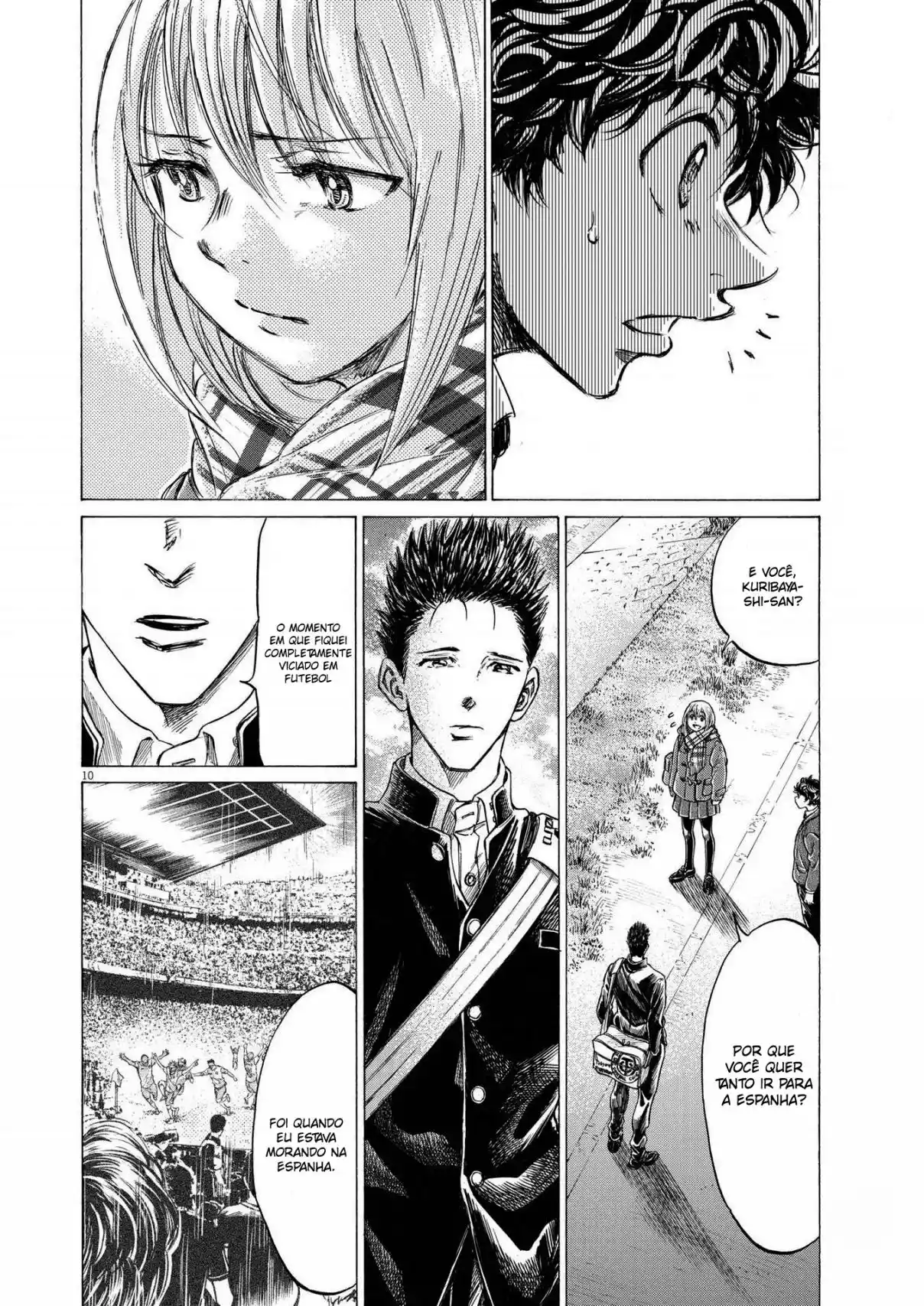 Read Ao Ashi Português Manga Online