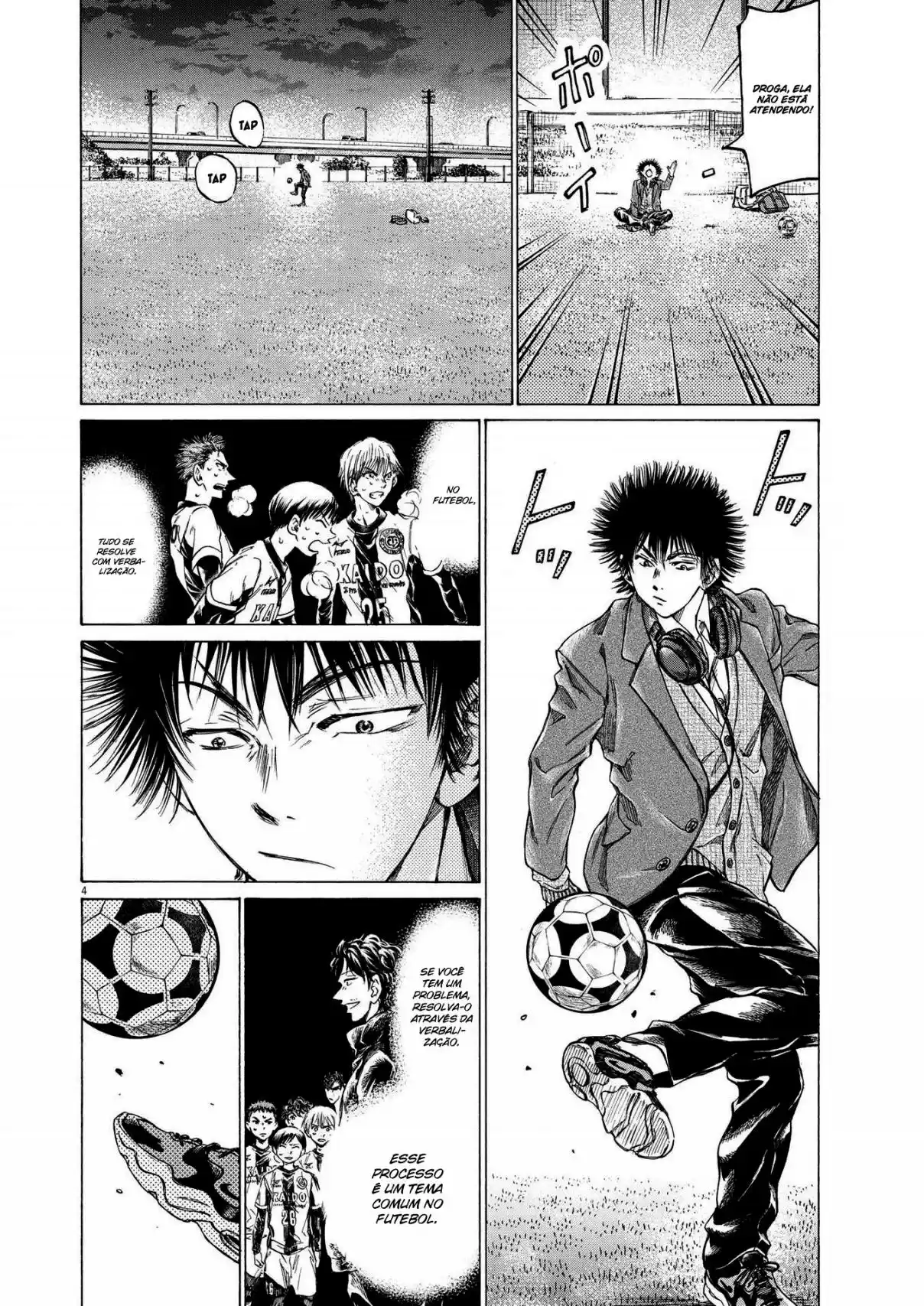 Read Ao Ashi Português Manga Online