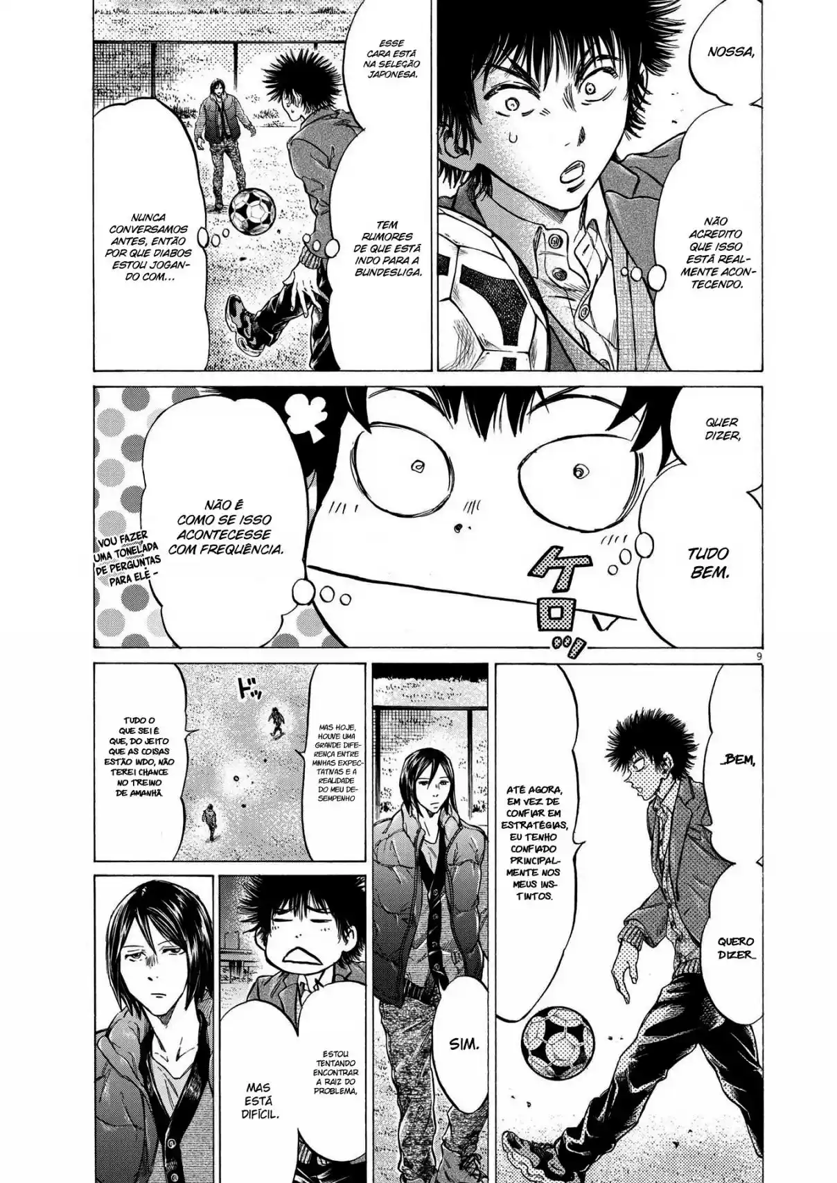 Read Ao Ashi Português Manga Online